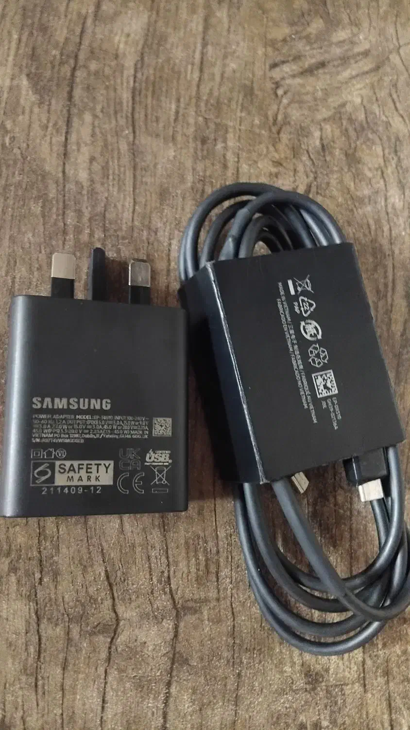 شارژر اصل اصل 45 وات سامسونگ|لوازم جانبی موبایل و تبلت|آران و بیدگل, |دیوار