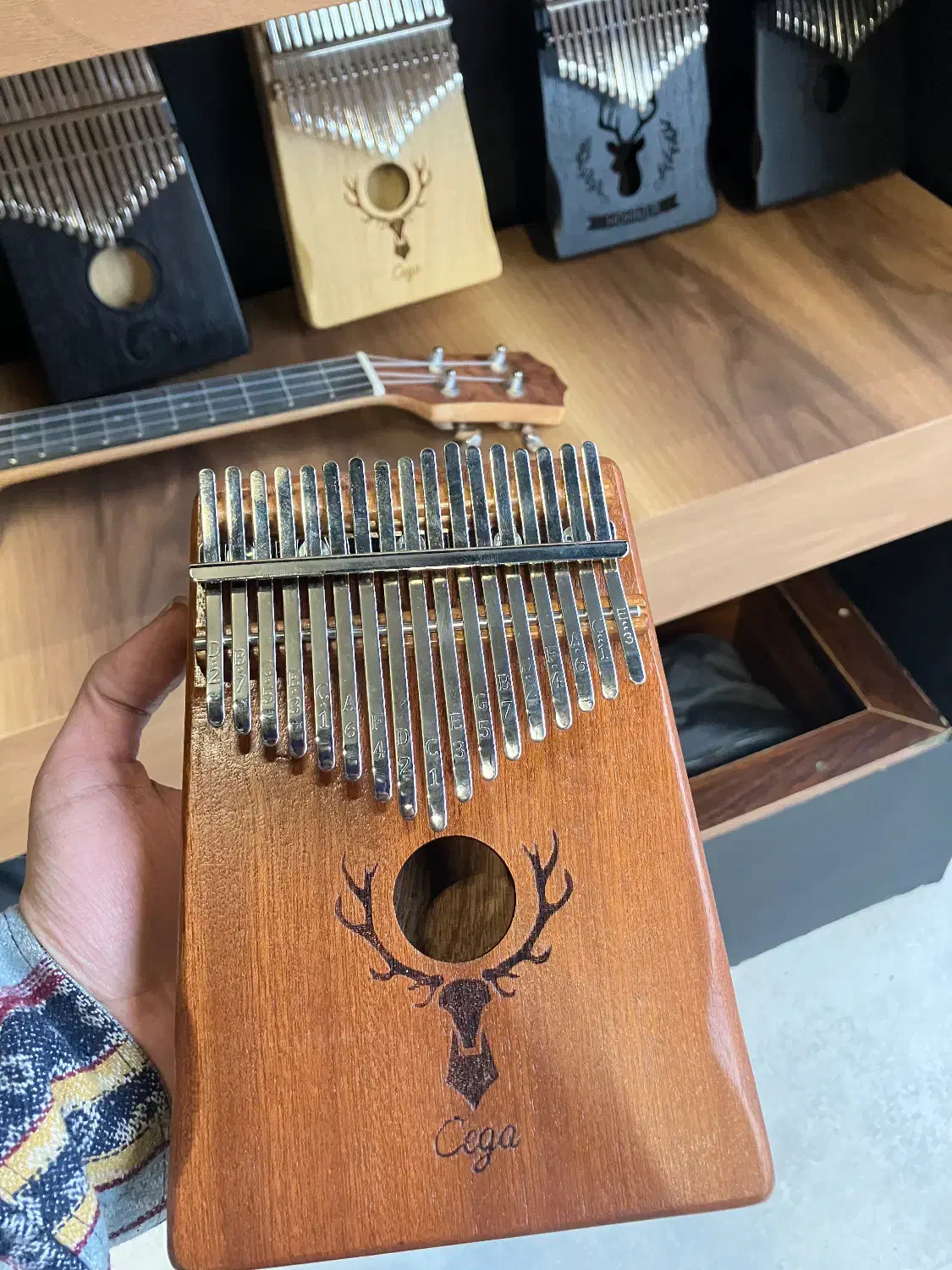 کالیمبا|سازهای بادی|قم, بکایی|دیوار