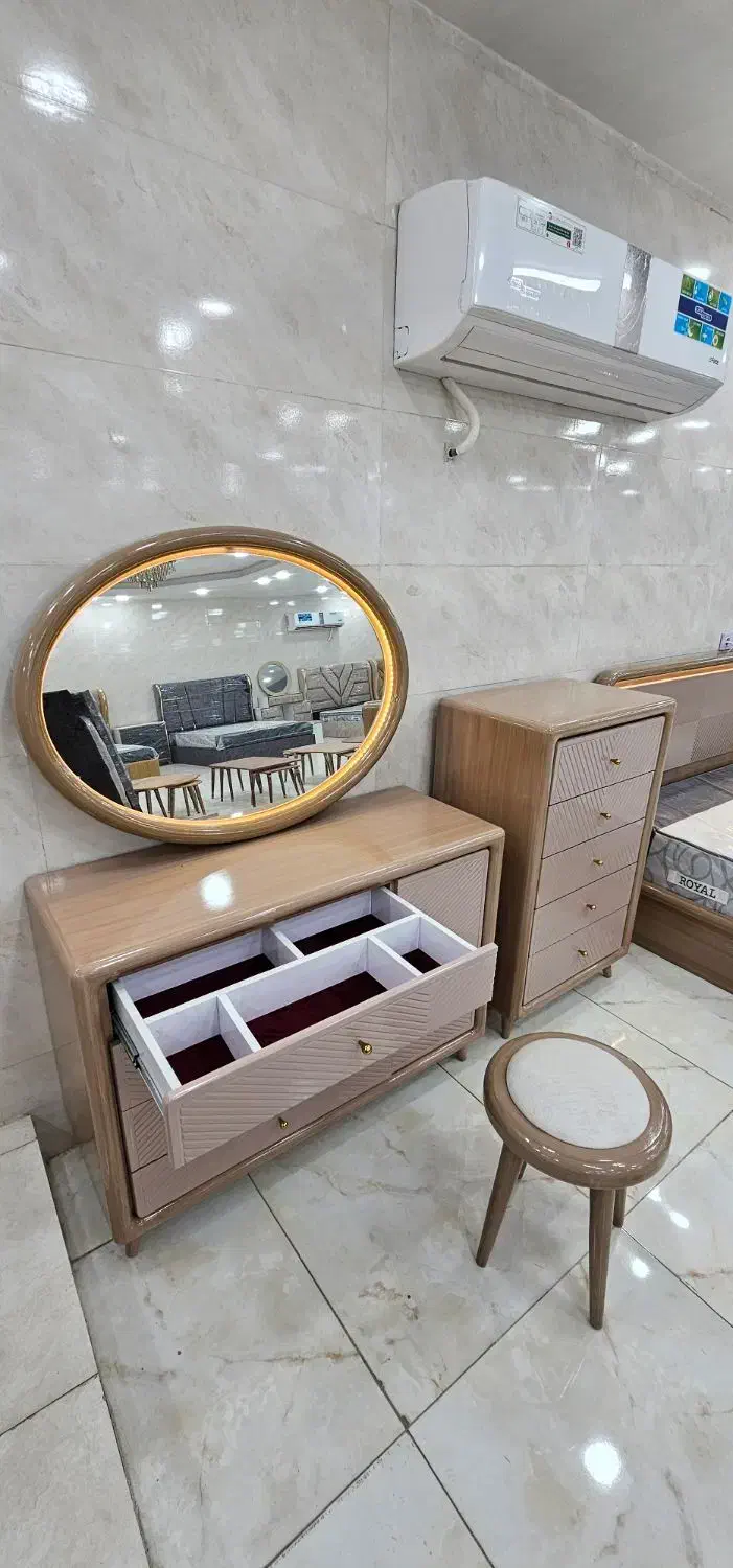 تخت دو نفره مدل برکه|تخت و سرویس خواب|اهواز, دغاغله|دیوار