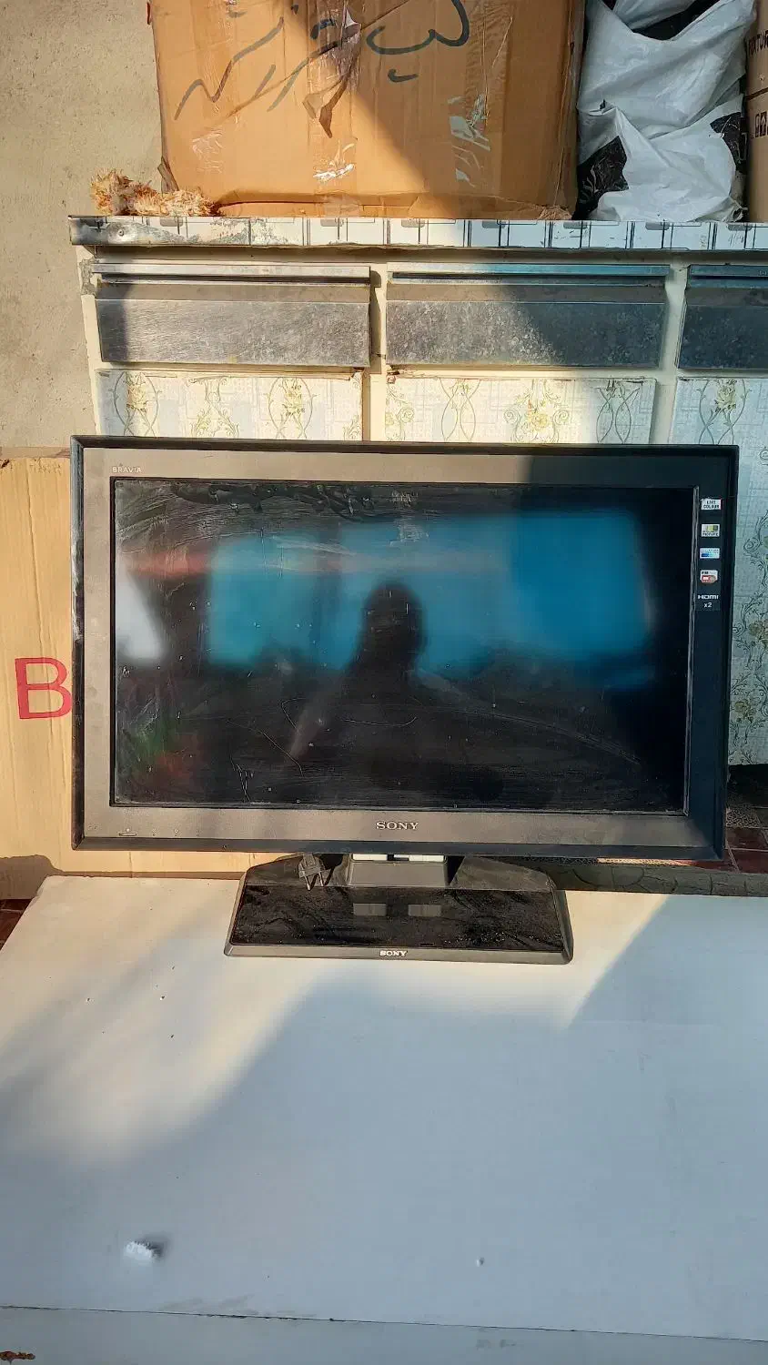 تلوزیون ۳۲ سونیLCD نیاز به مادربرد|تلویزیون و پروژکتور|فریدونکنار, |دیوار