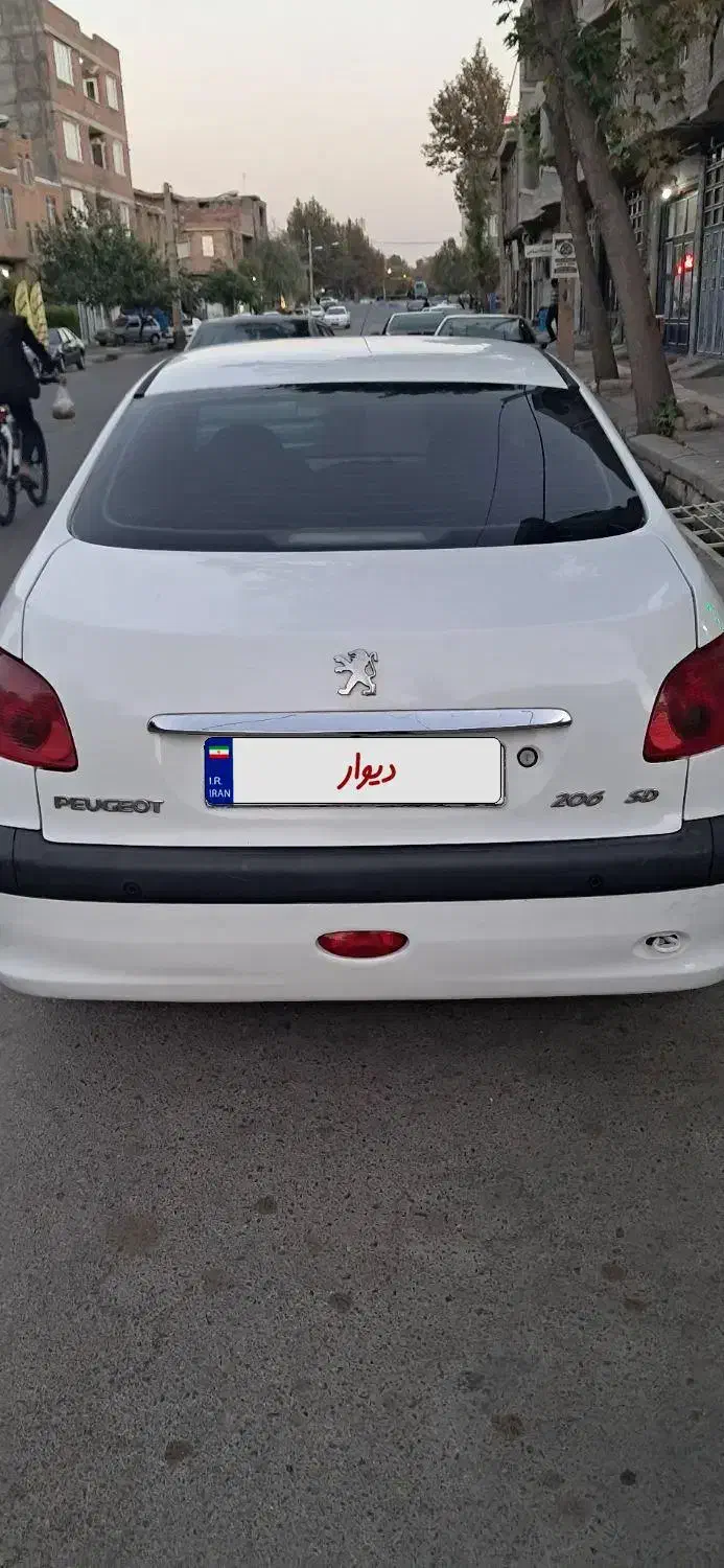 پژو 206 SD V8، مدل ۱۳۹۴|خودرو سواری و وانت|میاندوآب, |دیوار