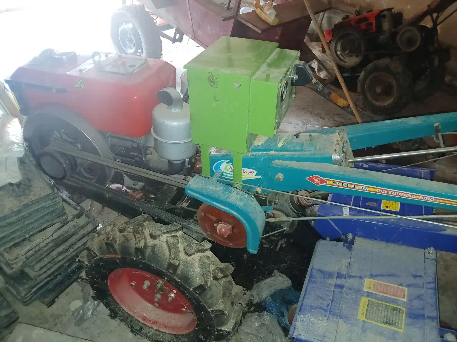 تیلر ۱۳ اِنجن دیزل|ماشین‌آلات صنعتی|آستانه اشرفیه, |دیوار