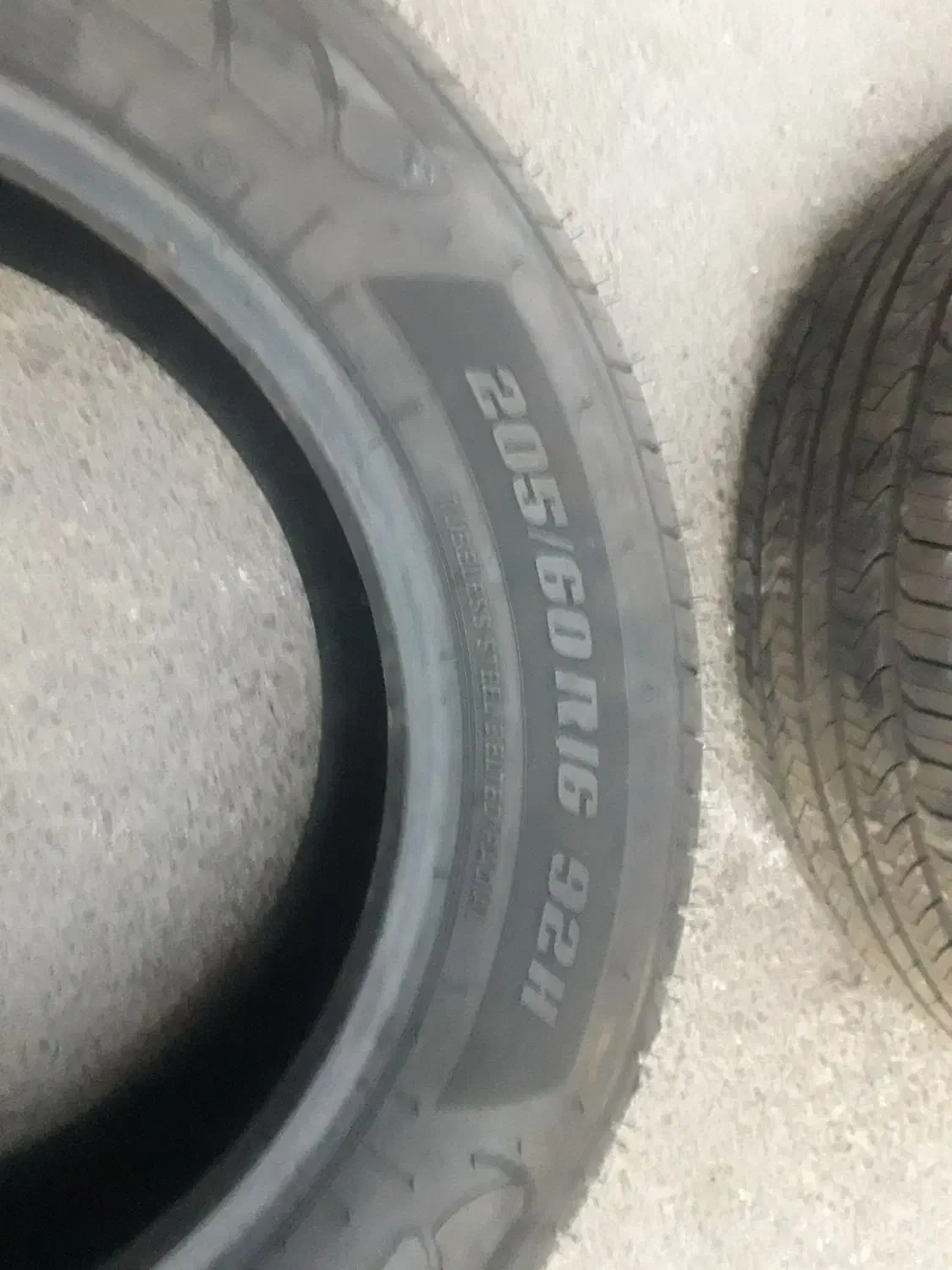 لاستیک ۲۰۵.۶۰.۱۶|قطعات یدکی و لوازم جانبی|شاهدشهر, |دیوار