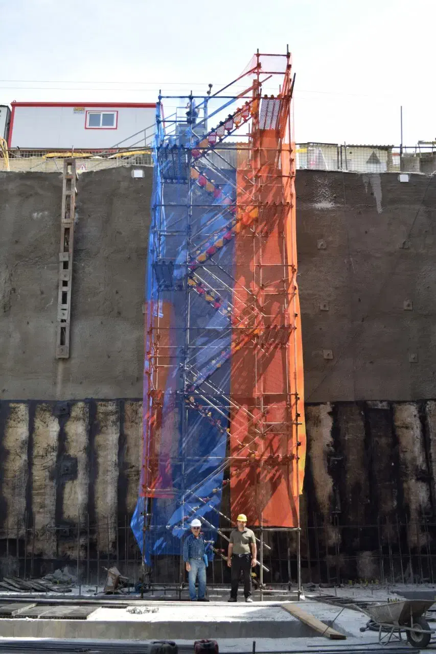 داربست فلزی پرند|خدمات پیشه و مهارت|پرند, فاز ۴|دیوار