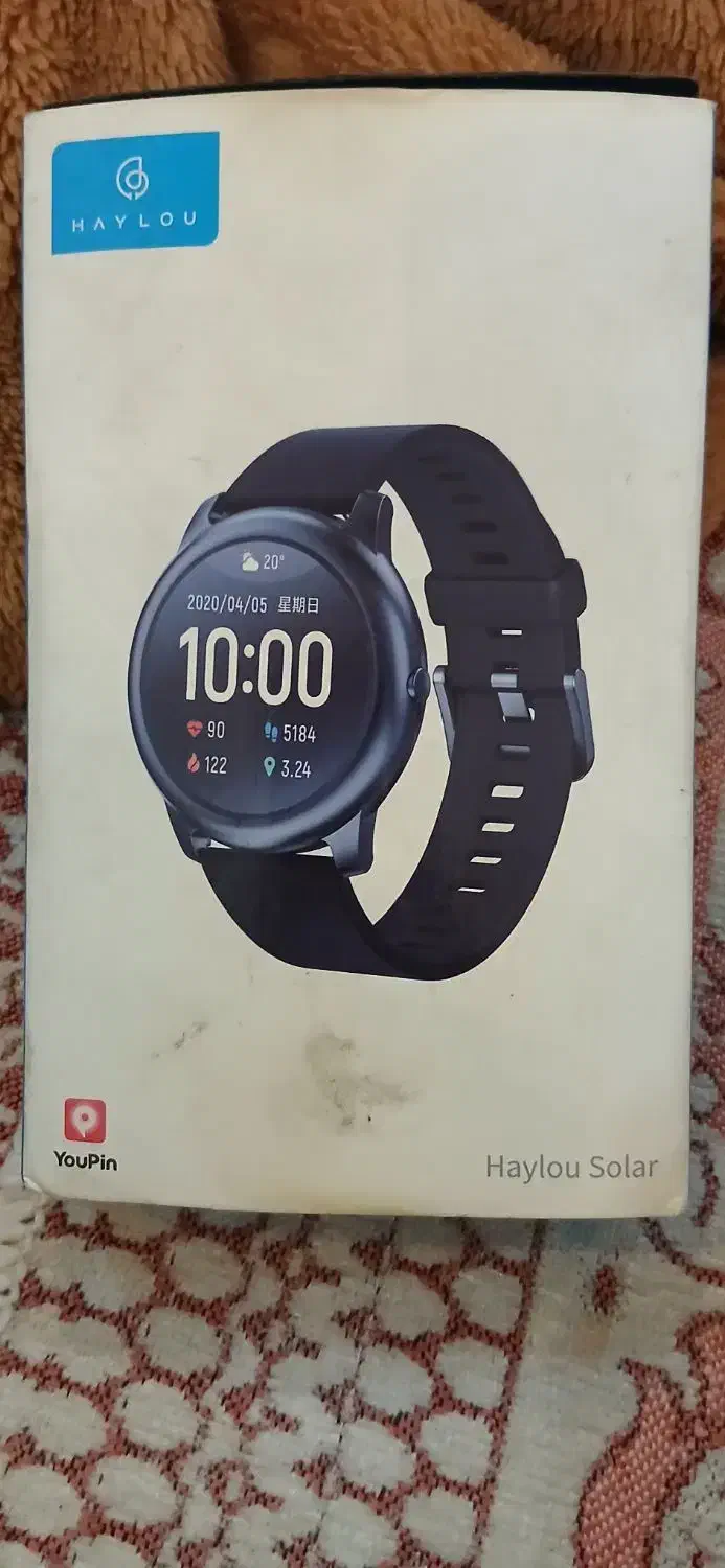 ساعت هوشمند Haylou solar.جعبه و شارژر|ساعت|اندیشه, اندیشه فاز ۱|دیوار