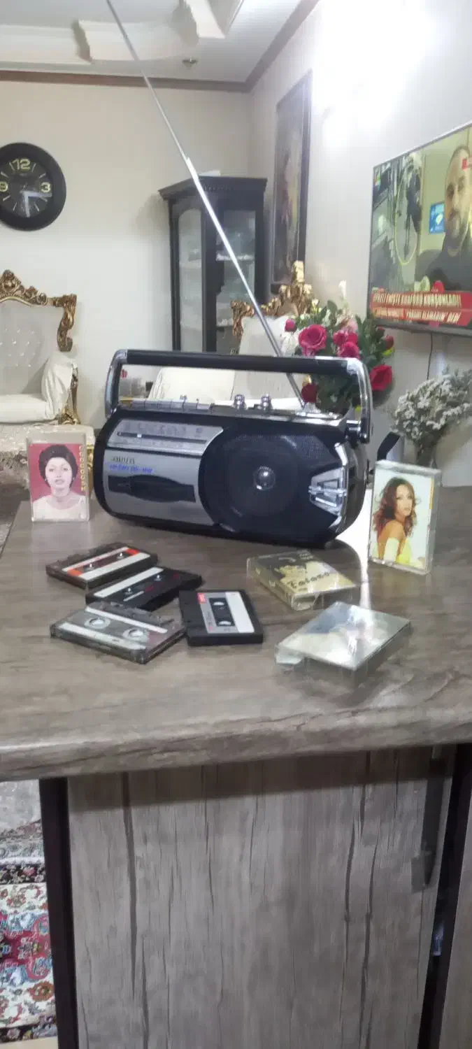 رادیو ظبط آیوا قدیمی ژاپن وموزیک پلیر|سیستم صوتی خانگی|تهران, اسفندیاری|دیوار