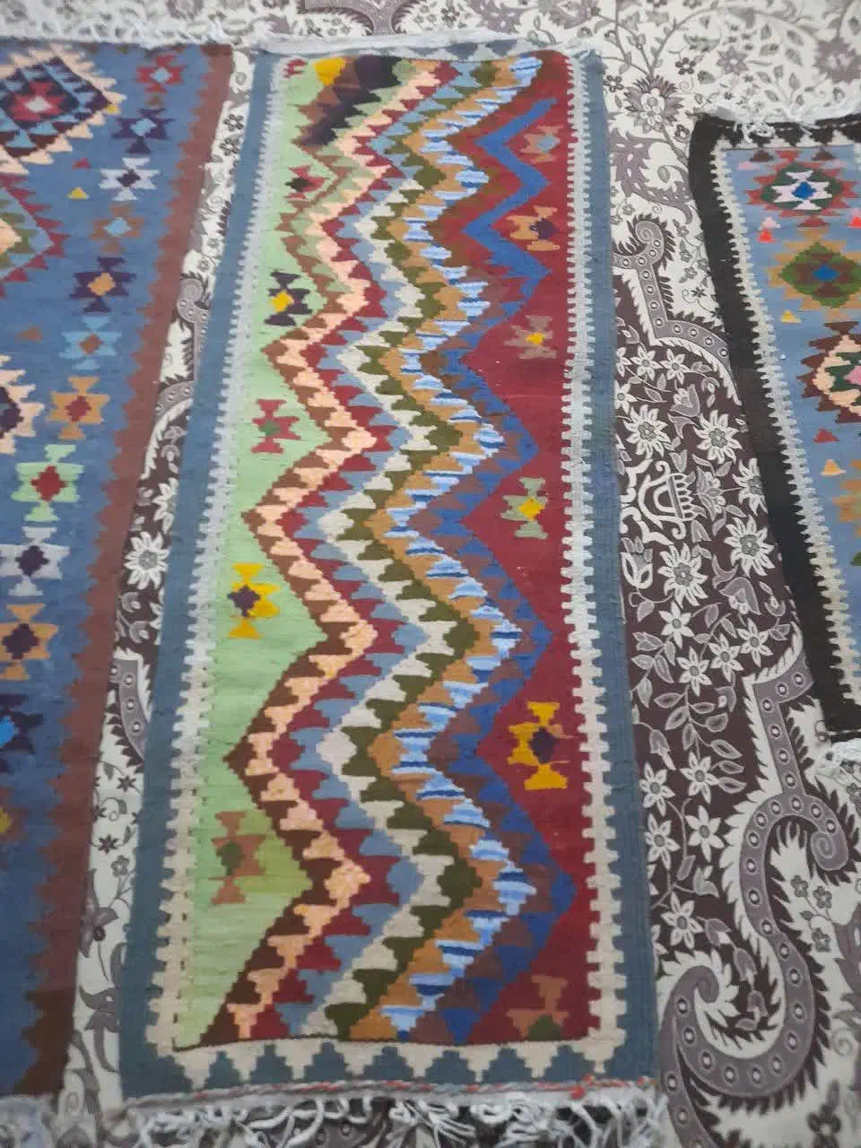 گلیم فرش|گلیم، جاجیم، گبه|هشتگرد, قاسم آباد بزرگ|دیوار