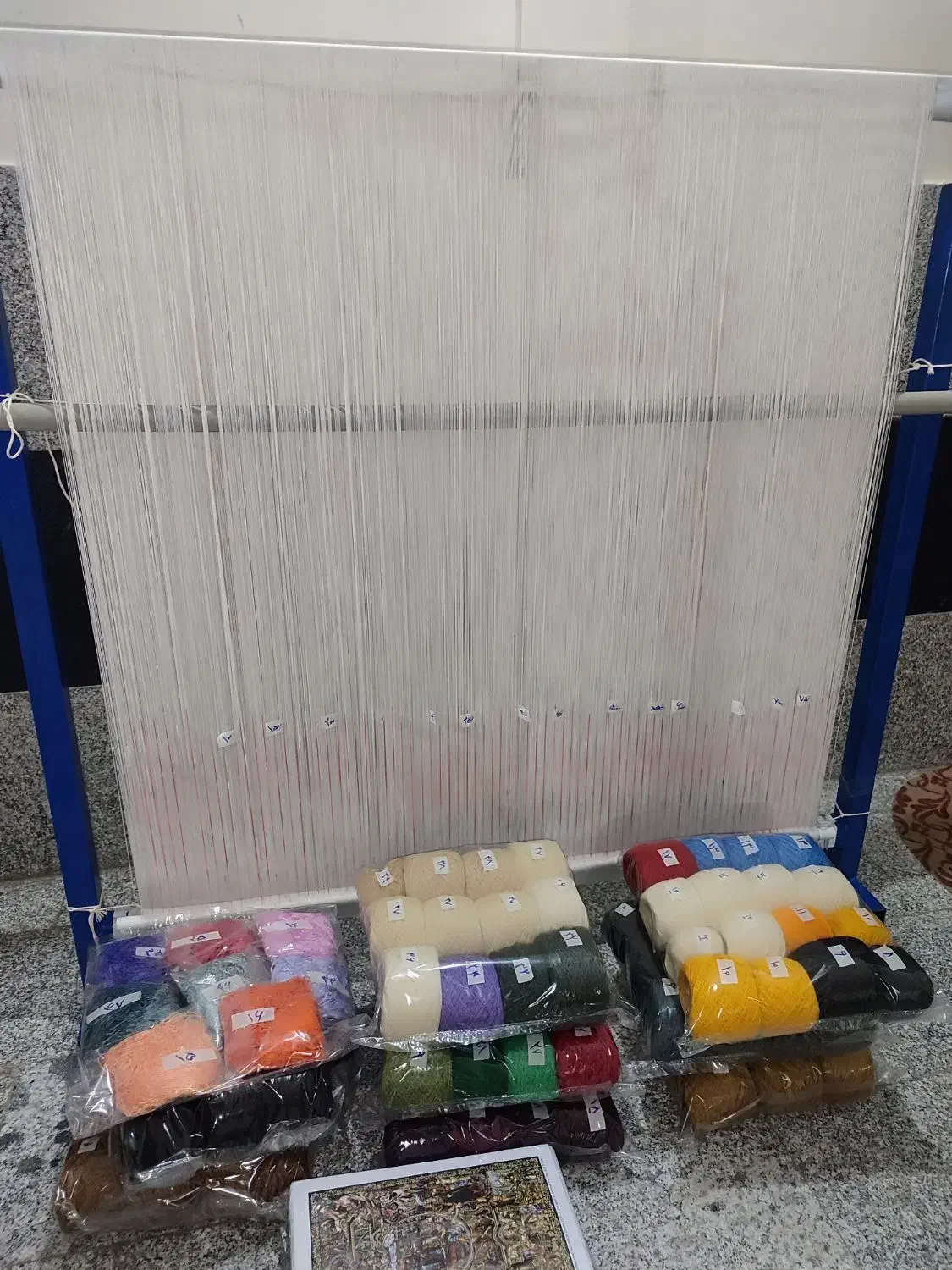 نقشه و مصالح بافت اورجینال سلاطین جدید|فرش|کرمانشاه, |دیوار