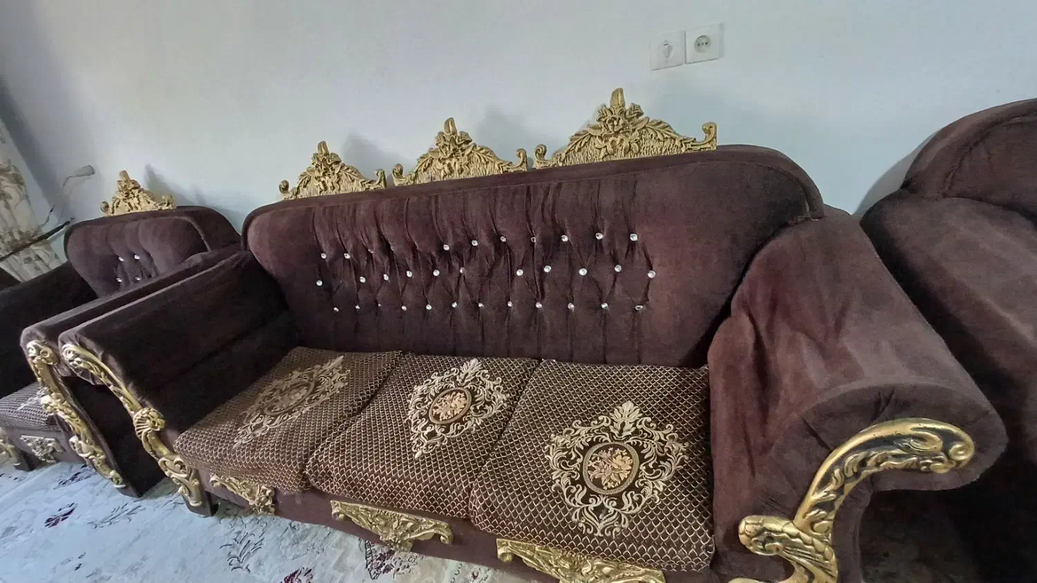 مبل ۷ نفره|مبلمان خانگی و میز عسلی|تربت جام, امام|دیوار