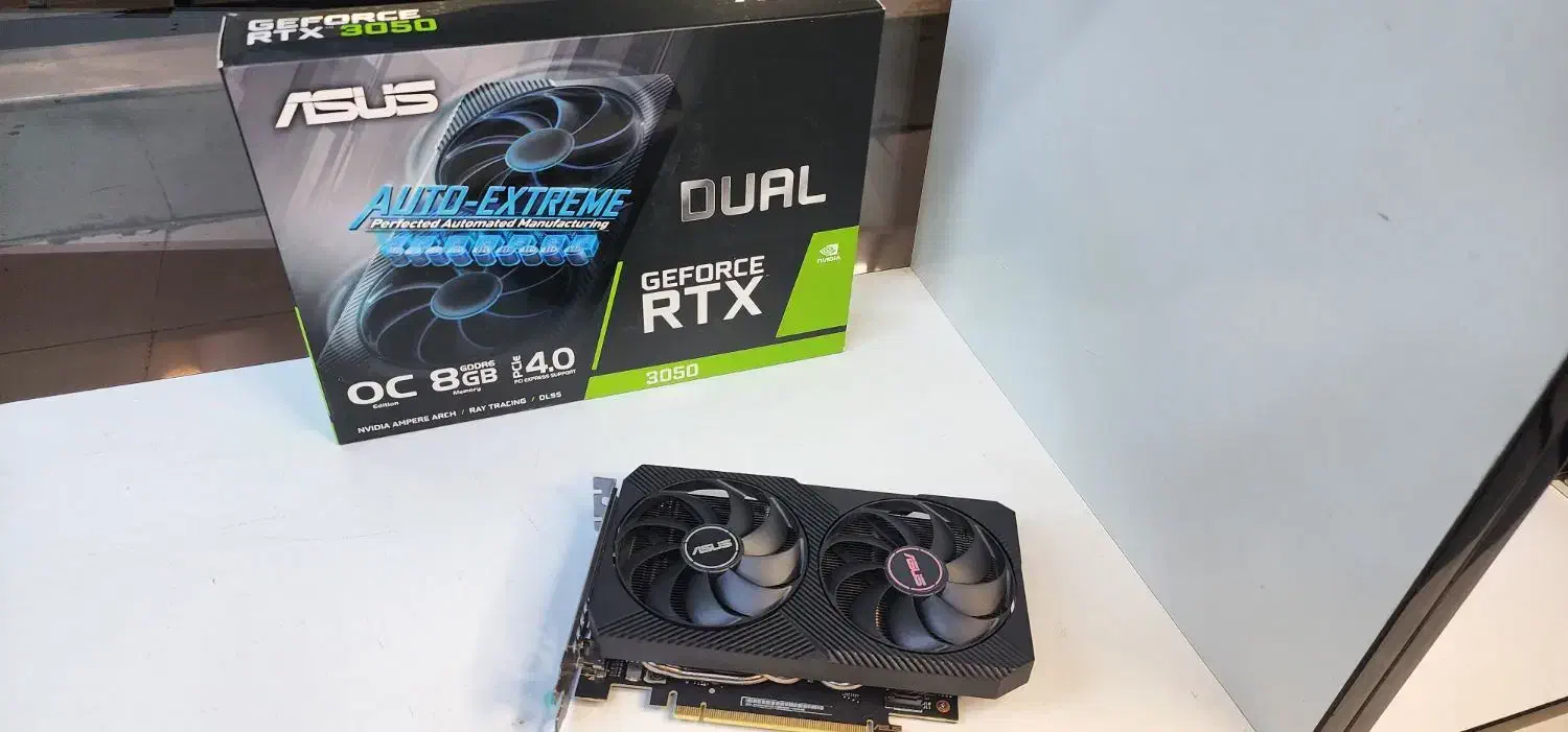 گرافیک Asus GEFORCE RTX3050 8GIG|قطعات و لوازم جانبی رایانه|گرگان, |دیوار