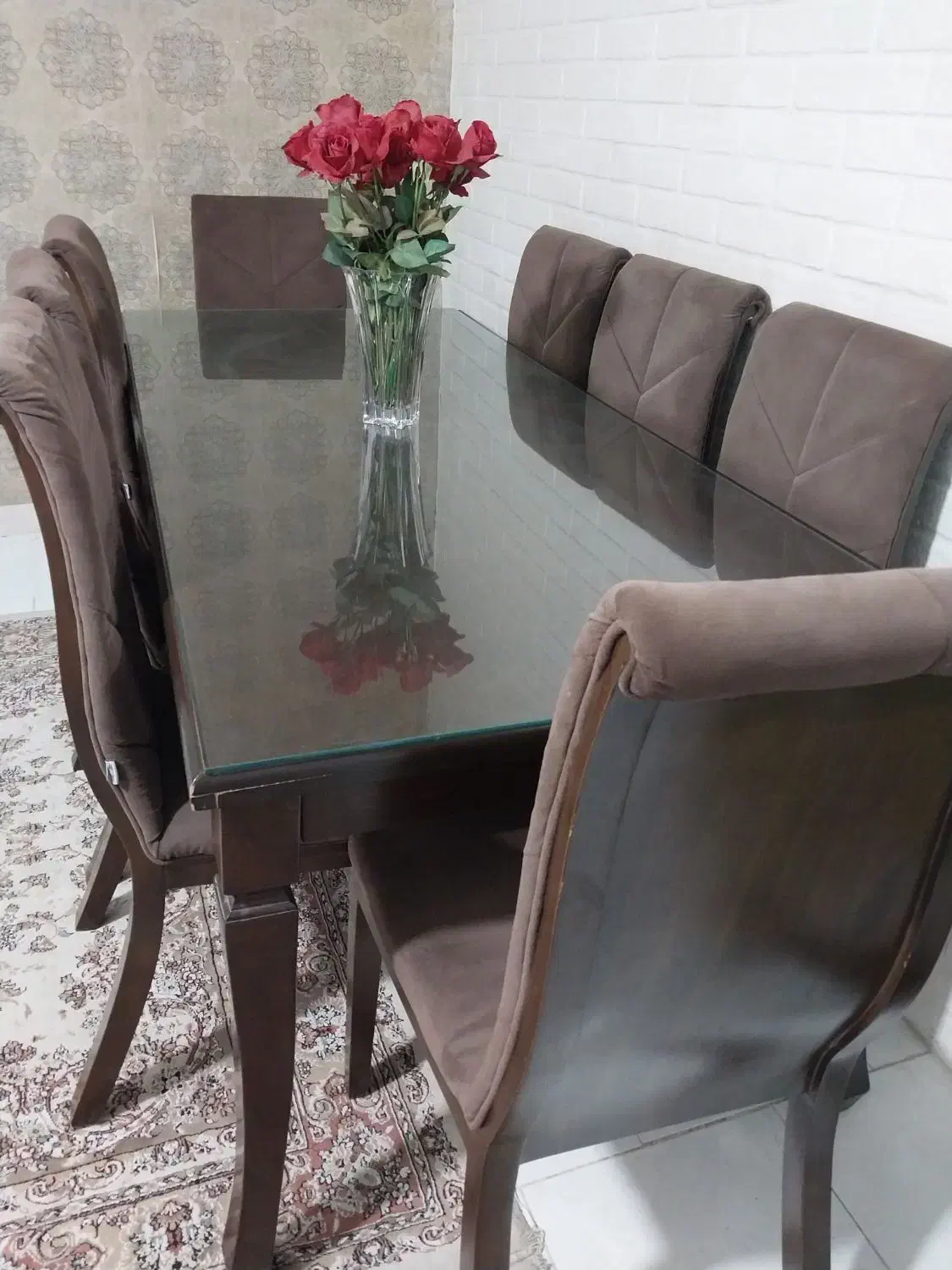 میز غذا خوری ۸ نفره|میز و صندلی غذاخوری|لاهیجان, شهید آوینی|دیوار