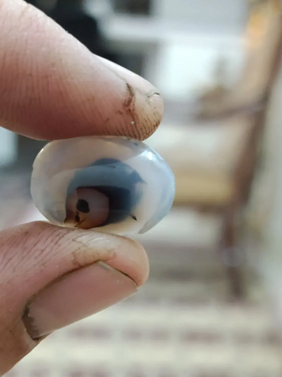 نگین عقیق قائن کلکسیونی (ماهی)|کلکسیون اشیاء عتیقه|قم, هنرستان|دیوار