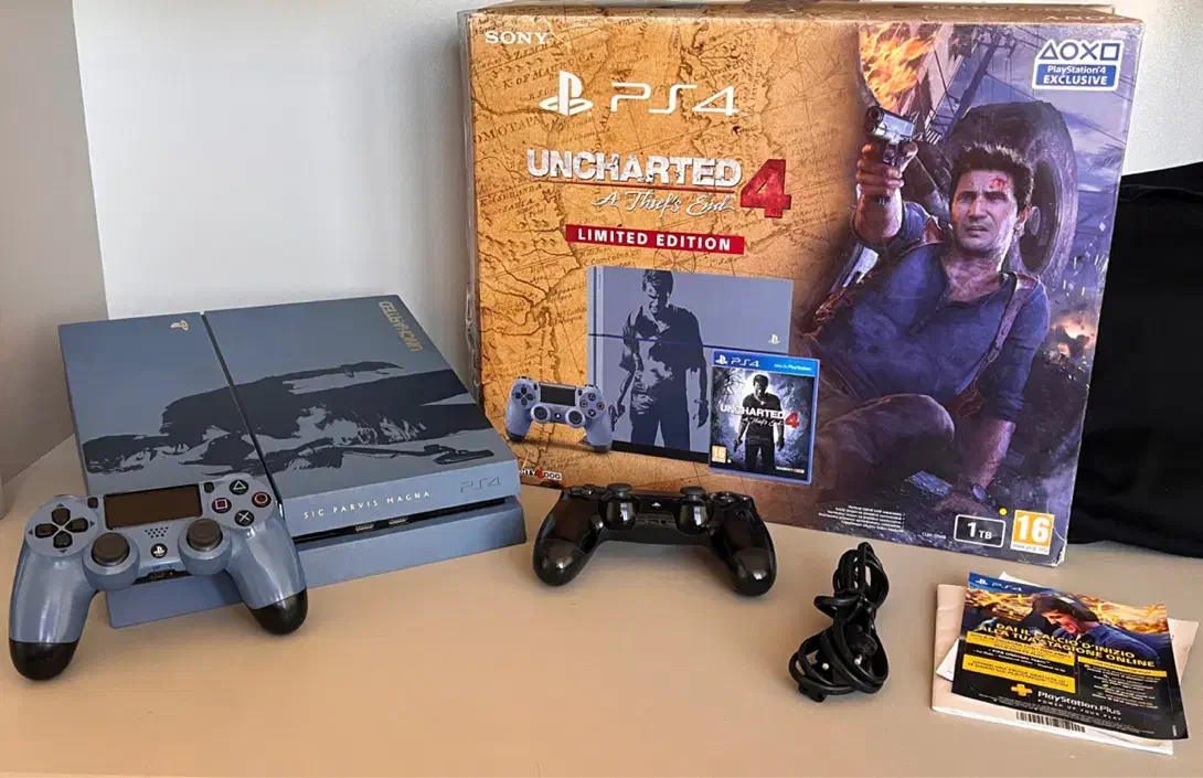 PS4 Limited Edition Uncharted 4    یک ترابایت|کنسول، بازی ویدئویی و آنلاین|کرمان, |دیوار