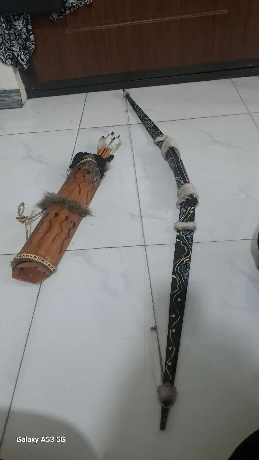 تیر کمانی چوبی برای دکوراسیون|صنایع دستی و سایر لوازم تزئینی|کرج, شهرک فهمیده|دیوار