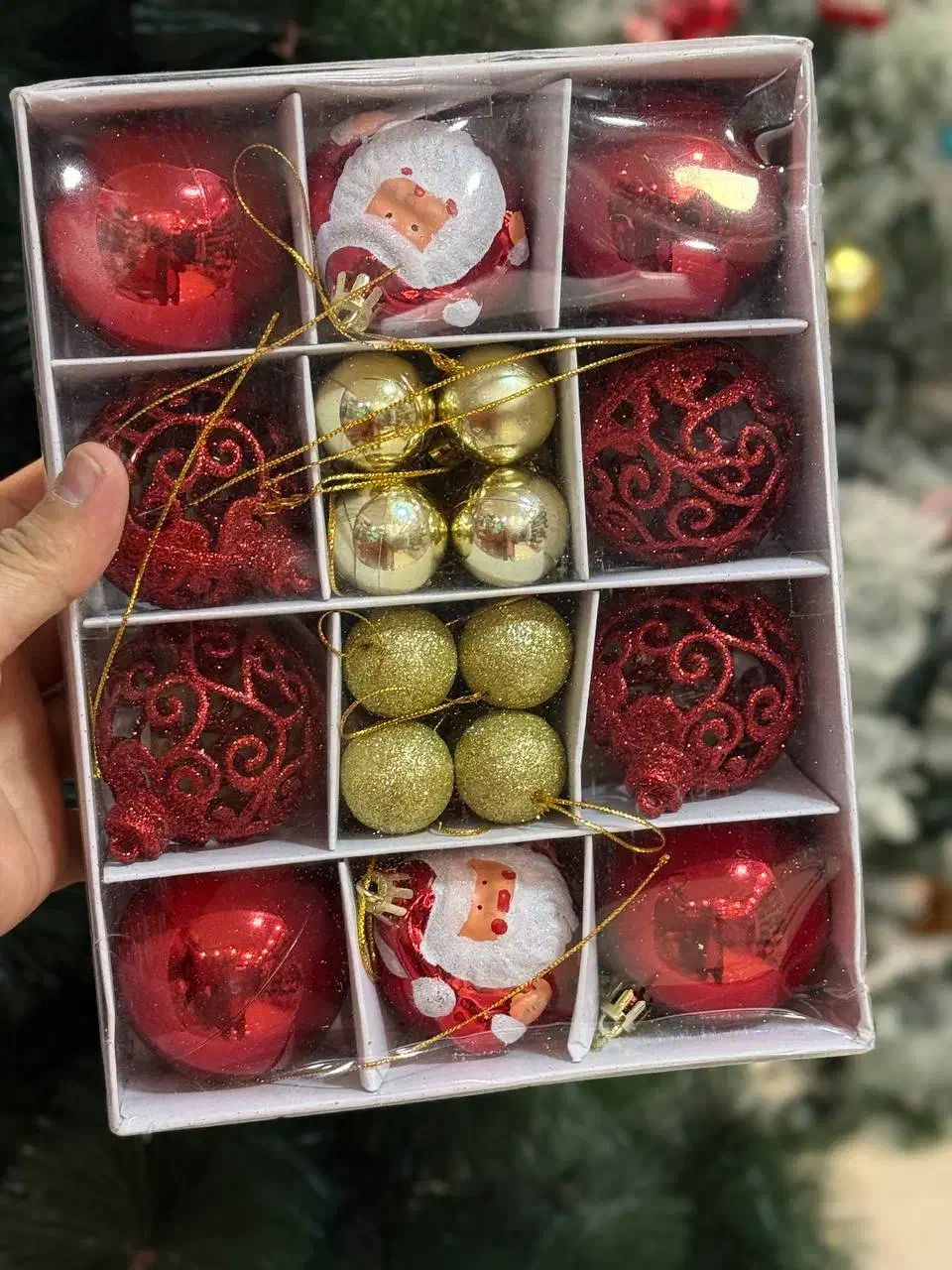 گوی /تزئینات درخت کریسمس/ مدل پک/ خ خواجه پطرس|صنایع دستی و سایر لوازم تزئینی|اصفهان, جلفا|دیوار