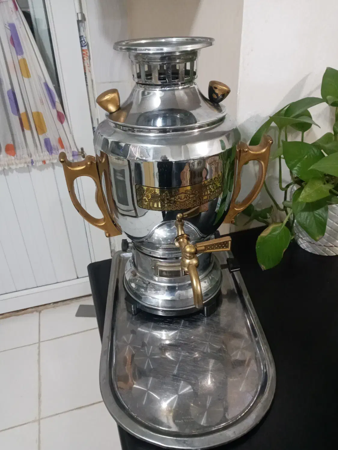 سماور گازی|سماور، چای‌ساز، قهوه‌ساز|پرند, فاز ۵|دیوار