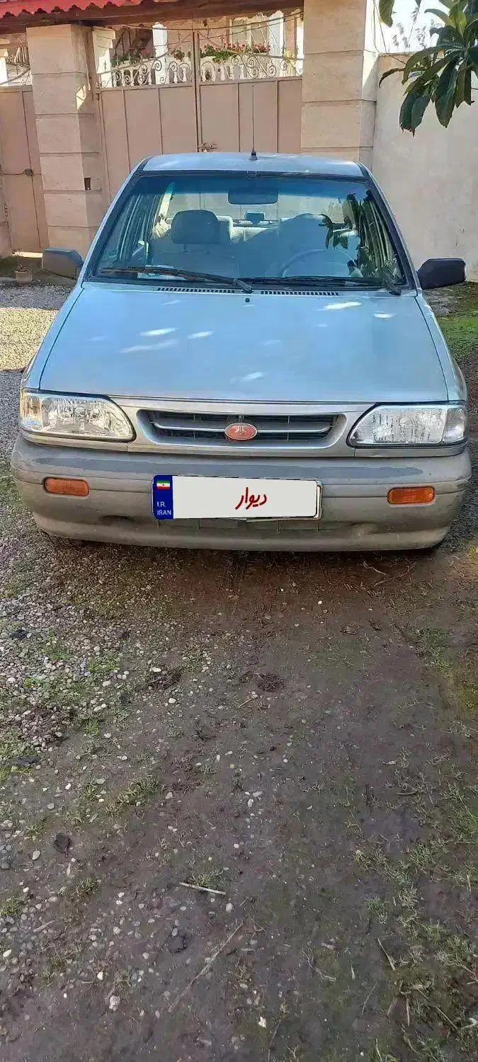 پرایدصبا نقره ای مدل ۸۷|خودرو سواری و وانت|خشکبیجار, |دیوار