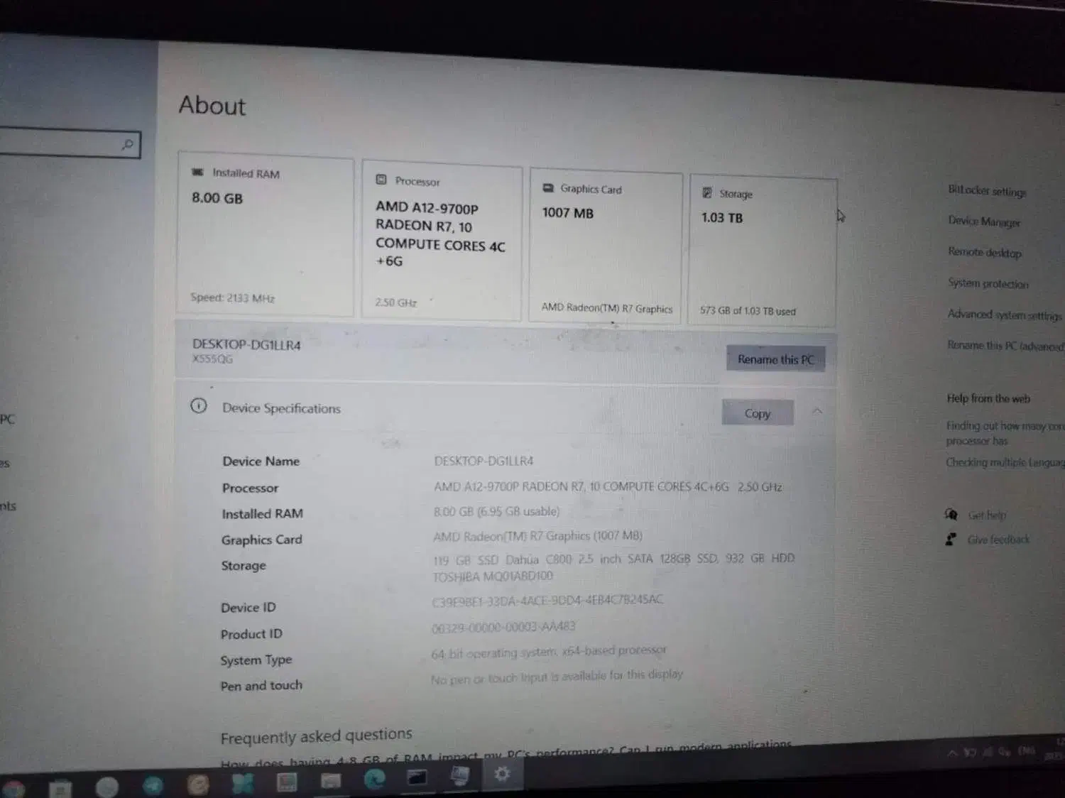لپ تاب ایسوز|رایانه همراه|سمنان, |دیوار