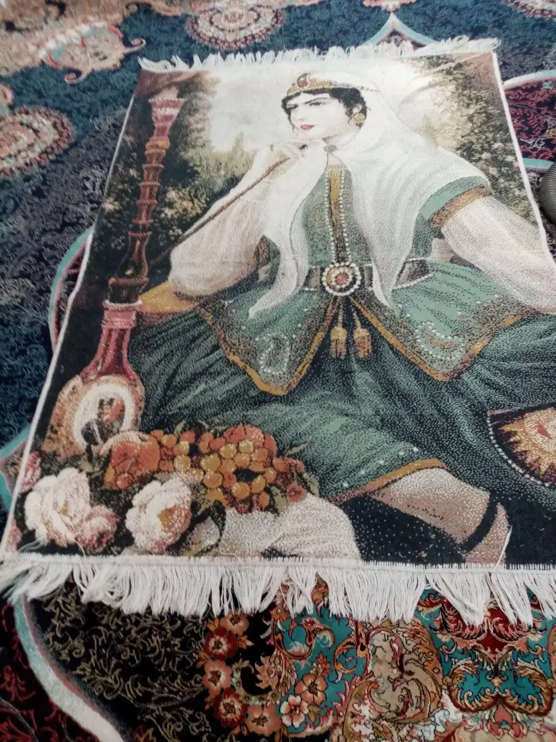 تابلو فرش وسه عدد گلیم|تابلو فرش|تربتحیدریه, جانبازان|دیوار