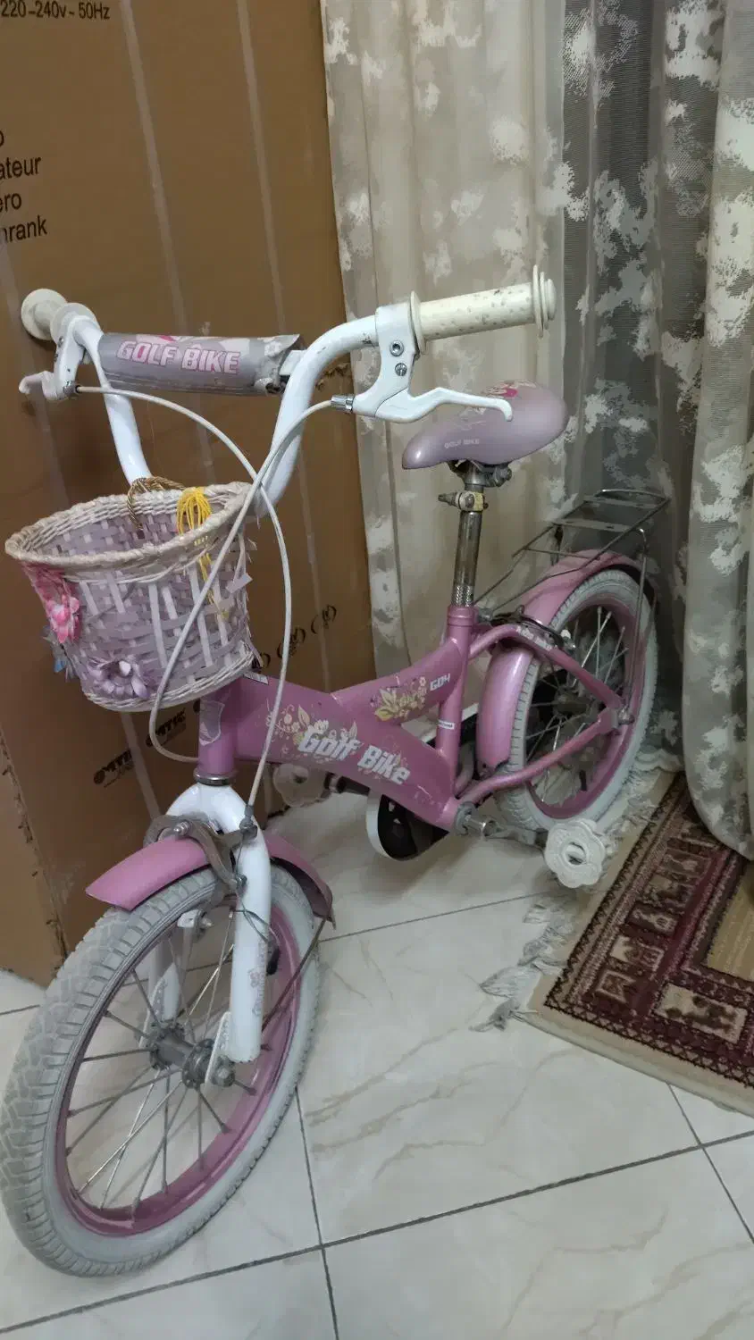 دوچرخه دخترانه ۱۶|دوچرخه، اسکیت، اسکوتر|مشهد, شاهد (شهرک غرب)|دیوار