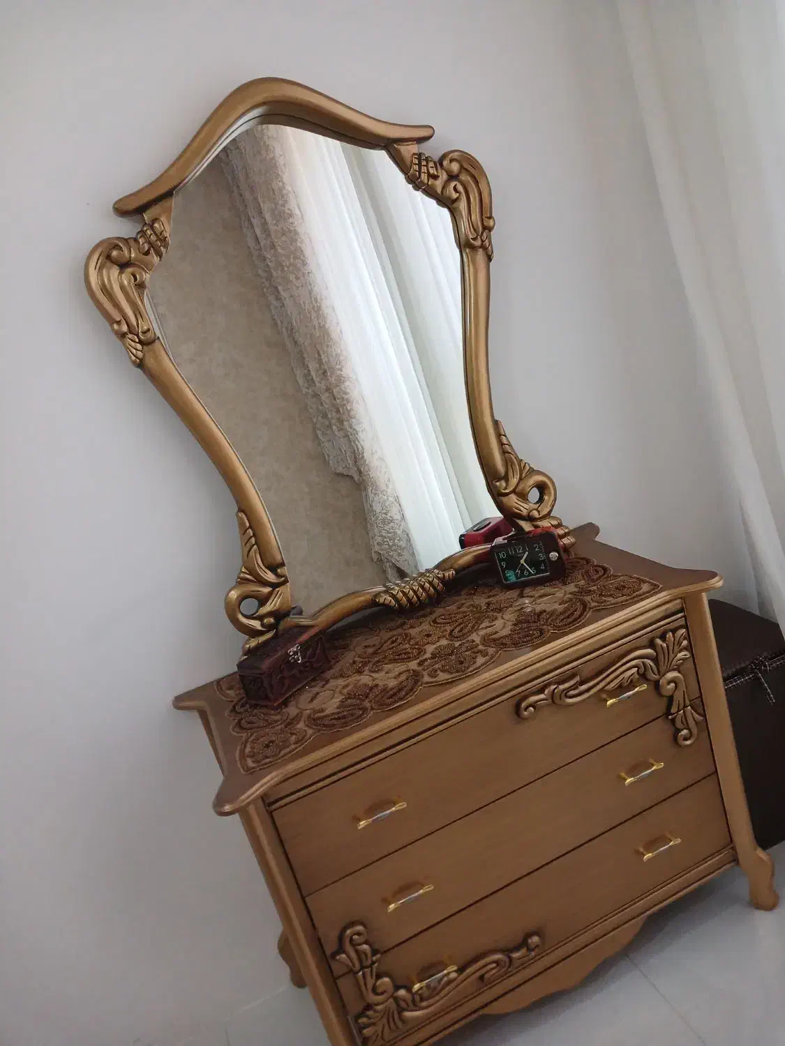 سرویس تخت چوب اصل راش نونو|تخت و سرویس خواب|مشهد, الهیه|دیوار