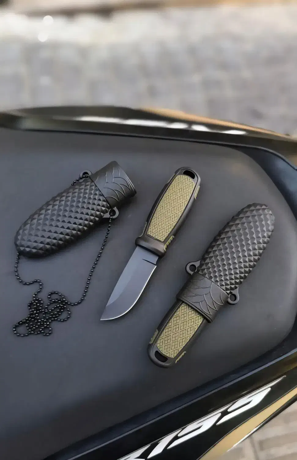 *مجموعه چاقو گلد* شکاری مینی غلاف فایبر وارداتی|کوهنوردی و کمپینگ|مشهد, شریف|دیوار