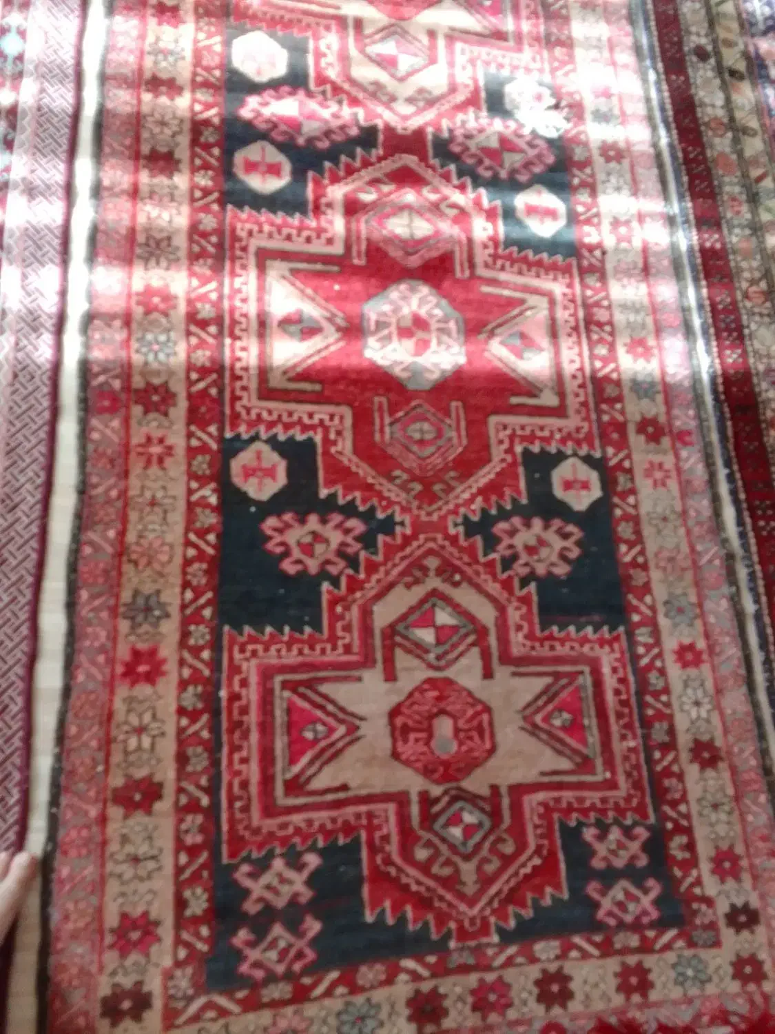 فرش دست بافت کناره|فرش|اردبیل, |دیوار