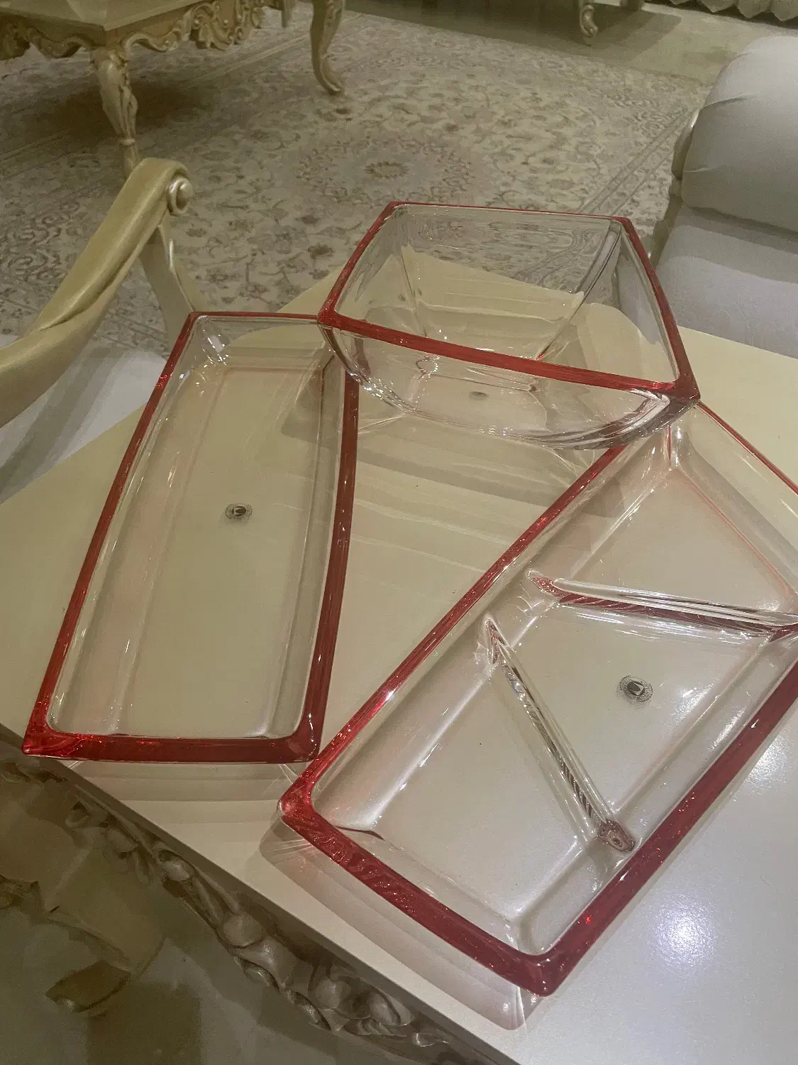 کریستال والتر گلس و آجیل خوری قدیمی|ظروف سرو و پذیرایی|قم, شهرک قدس|دیوار