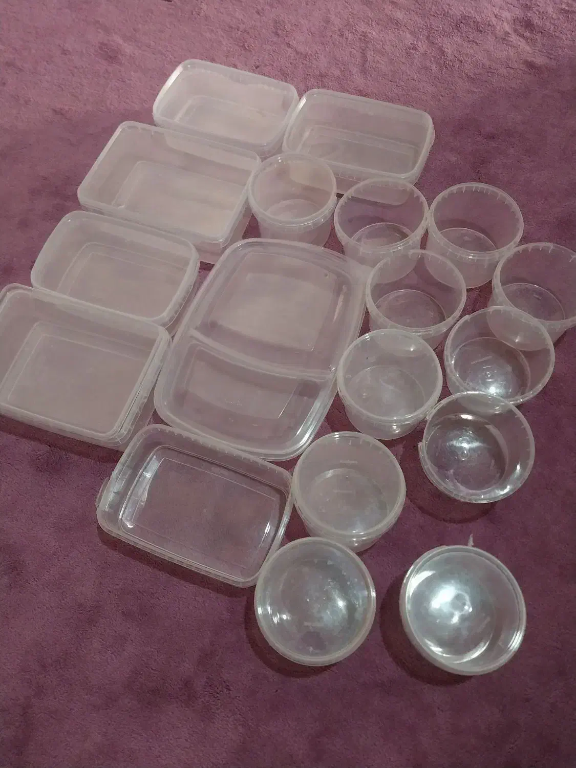 ظرف غذای|ظروف نگهدارنده، پلاستیکی، یک‌بارمصرف|شادگان, |دیوار