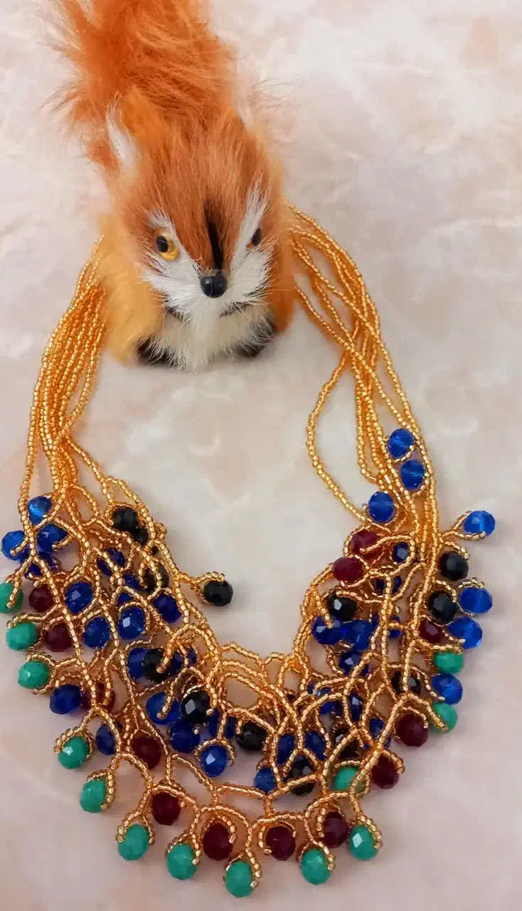 گردنبندهای منجوقی ترند وزیبا|بدلیجات|تویسرکان, |دیوار