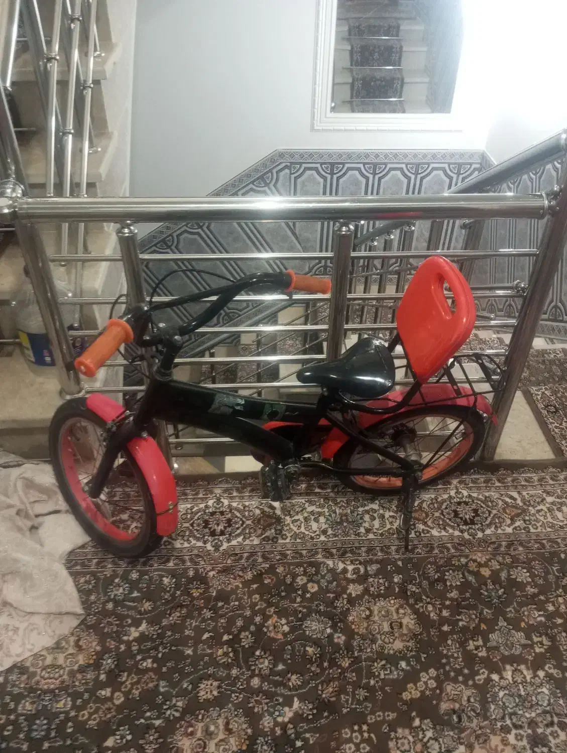 دوچرخه شانزده رنگ زرشکی جنس المپیا|دوچرخه، اسکیت، اسکوتر|بانه, |دیوار