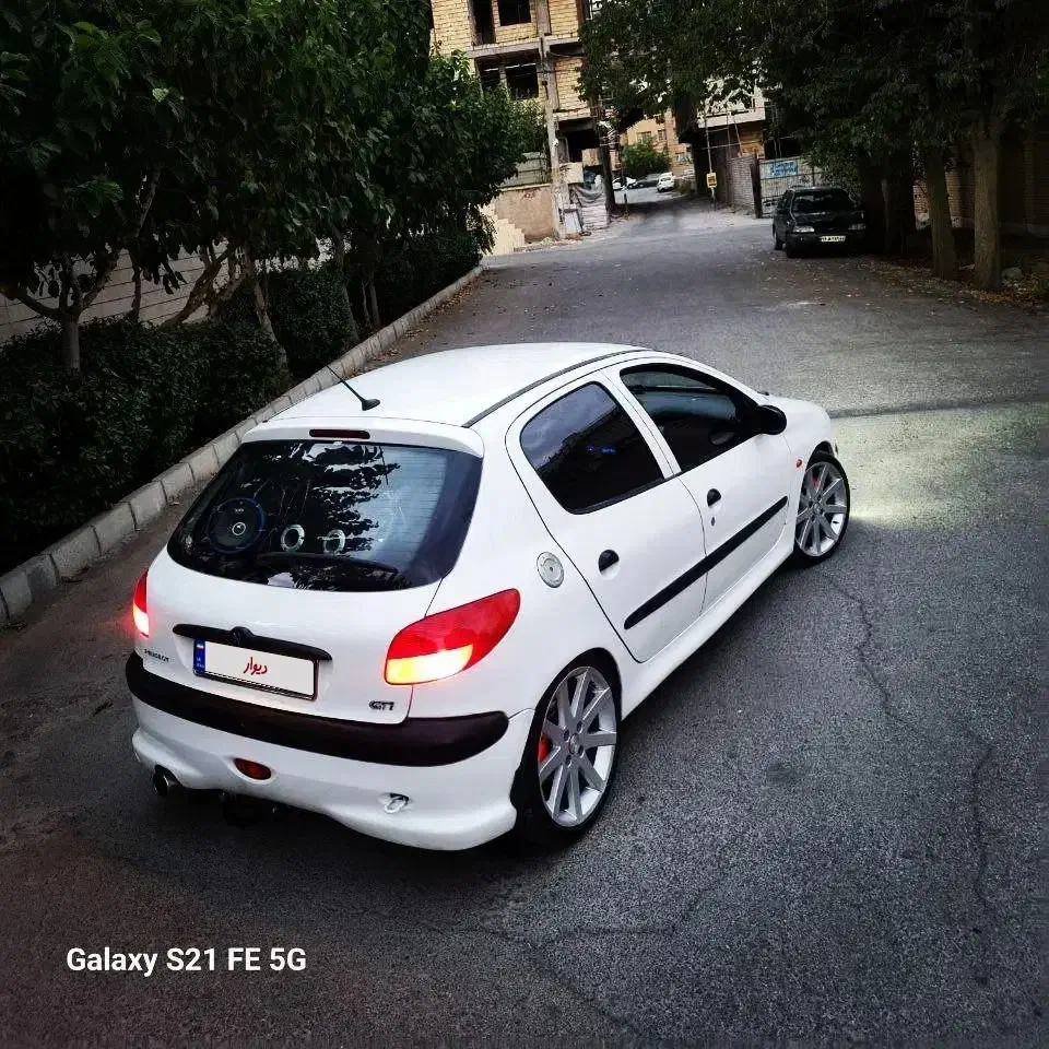 ۲۰۶تیپ ۵مدل ۹۶لوازمی|خودرو سواری و وانت|فردیس, سرحد آباد|دیوار