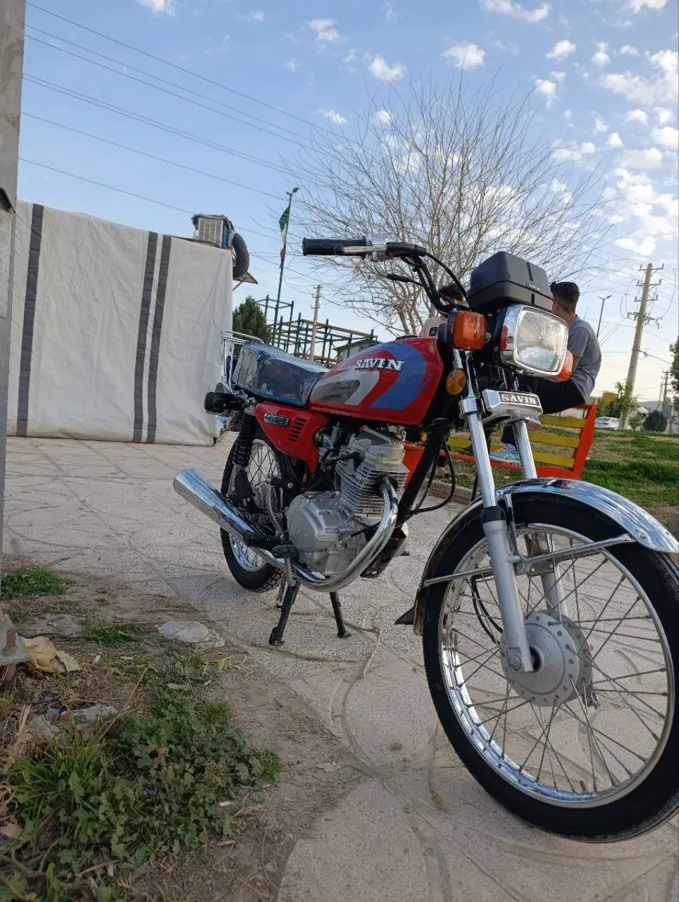 ساوین 125|موتورسیکلت|سرپل ذهاب, |دیوار