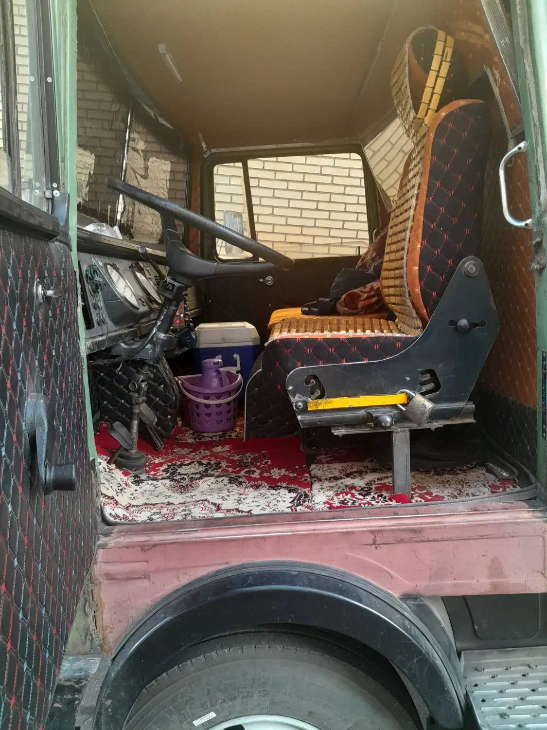 کامیون بنز خاور ۸۰۸مسقف چادری ال پی۴۲ مدل ۶۳|خودرو سنگین|تبریز, |دیوار