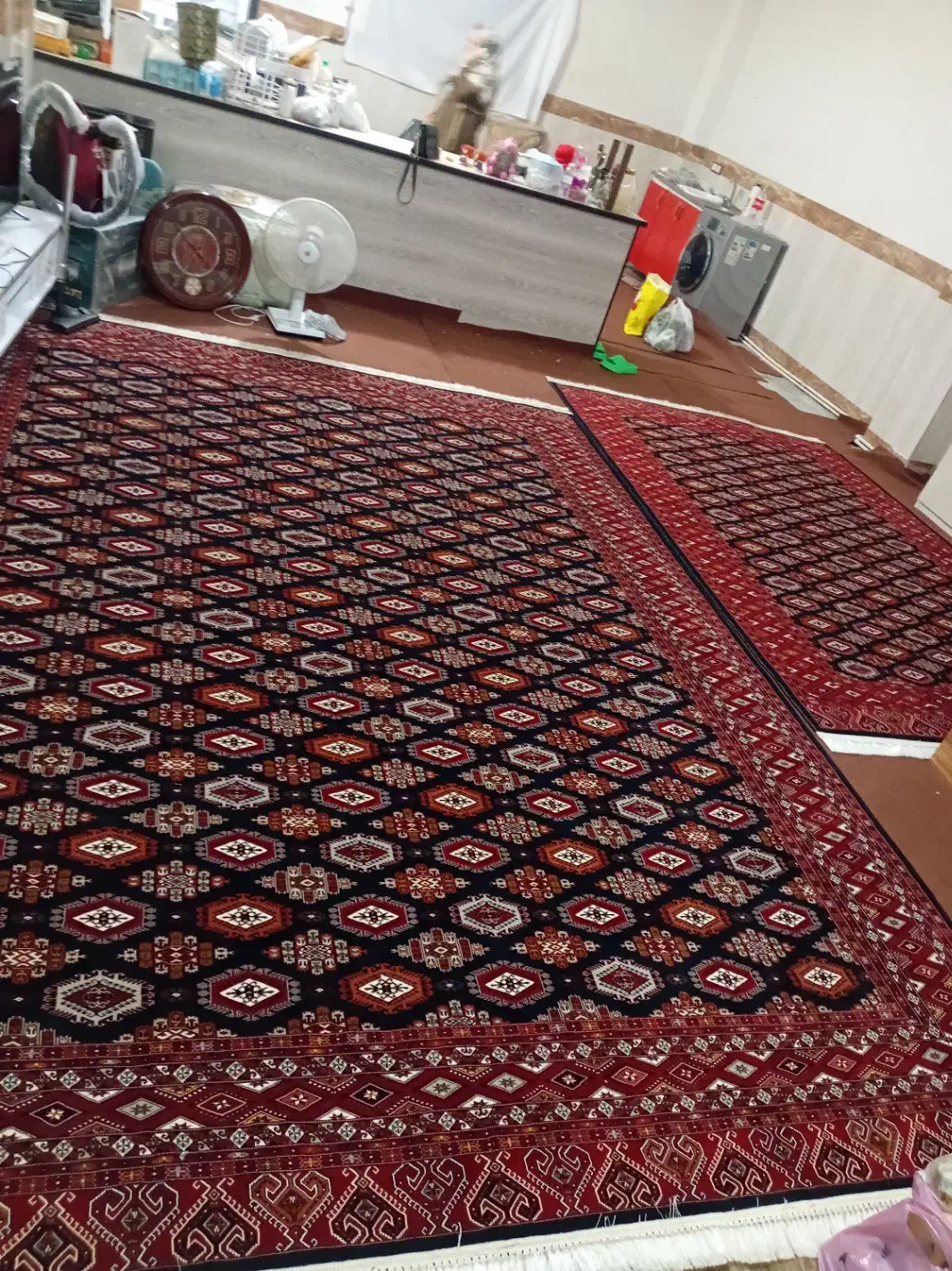 فروش فرش فوری تازه و نو|فرش|کلاله, |دیوار