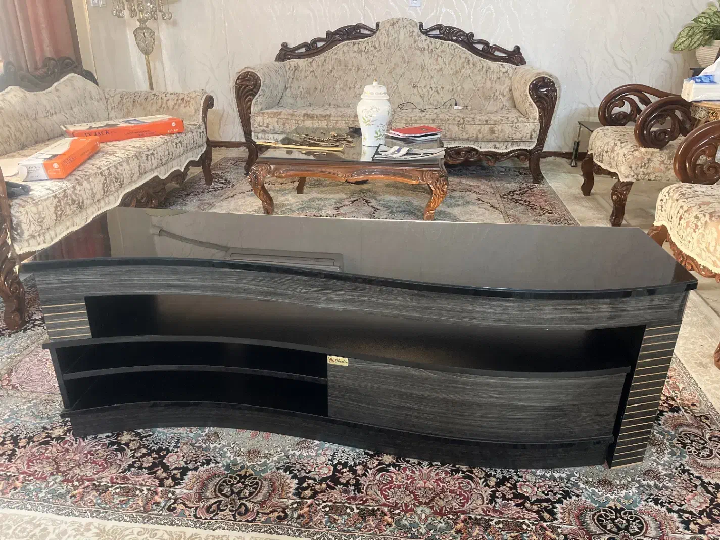 میز تلویزیون دو تیکه|میز تلویزیون|آمل, |دیوار