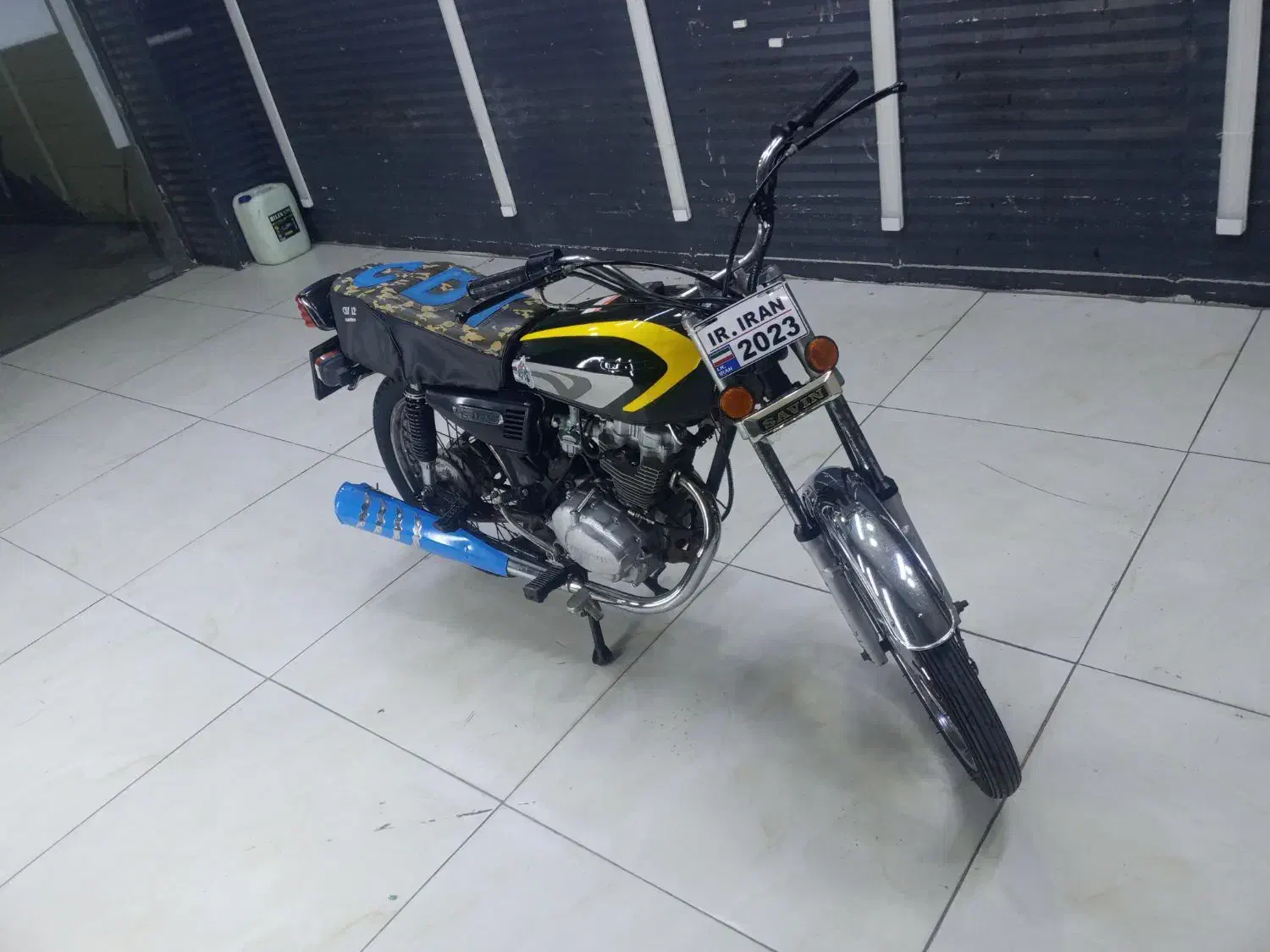 موتور مزایده۱۲۵|موتورسیکلت|زاهدان, |دیوار