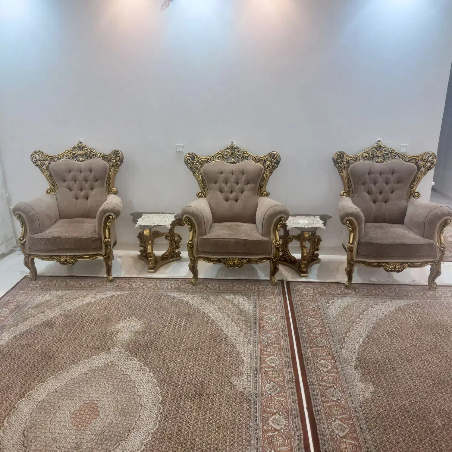 مبل سلطنتی|مبلمان خانگی و میز عسلی|اردبیل, |دیوار