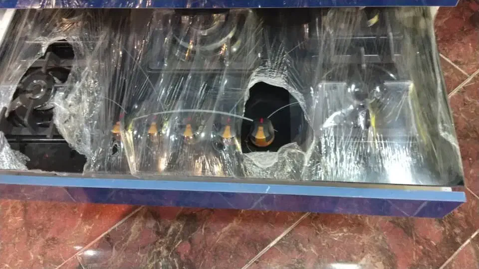 گاز صفه ای شیشه ای|اجاق گاز و لوازم برقی پخت‌وپز|رشت, شهرک صبا|دیوار