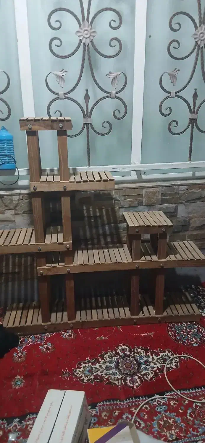 ویترین-میزغذاخوری۶نفره-استندگل|میز و صندلی غذاخوری|بوئین زهرا, |دیوار