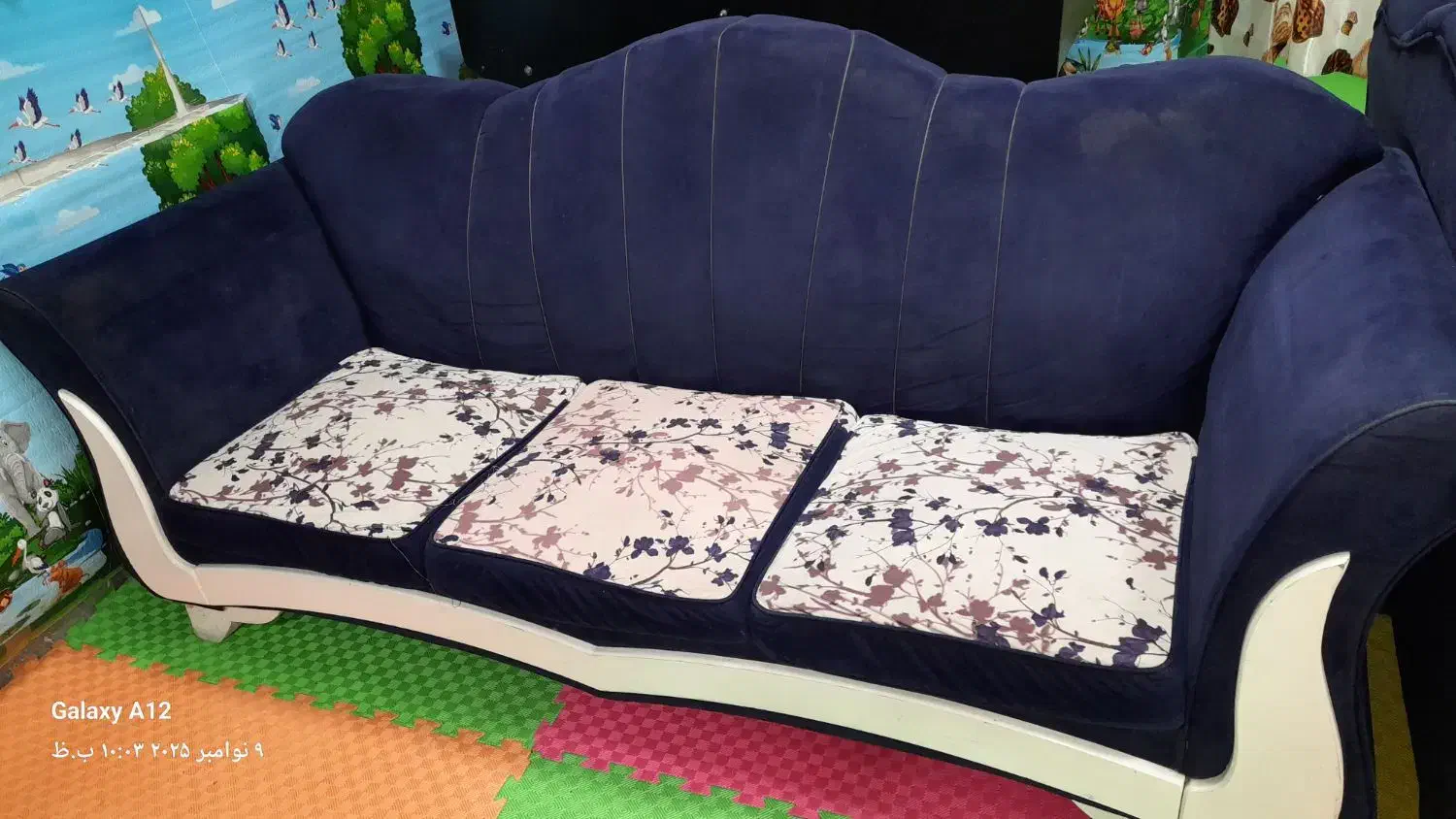 مبل راحتی ۷ نفره|مبلمان خانگی و میز عسلی|محمدیه-قزوین, |دیوار