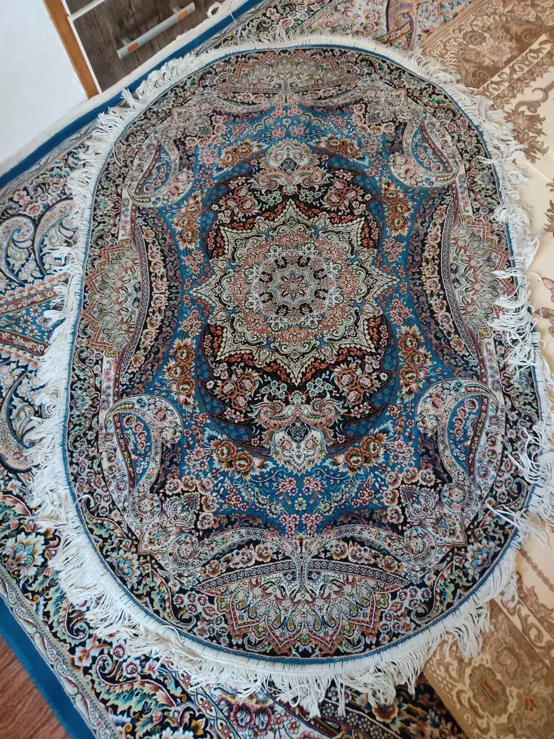 فرش چهار متری و یک متری لوزی ، هزار شانه|فرش|فومن, |دیوار