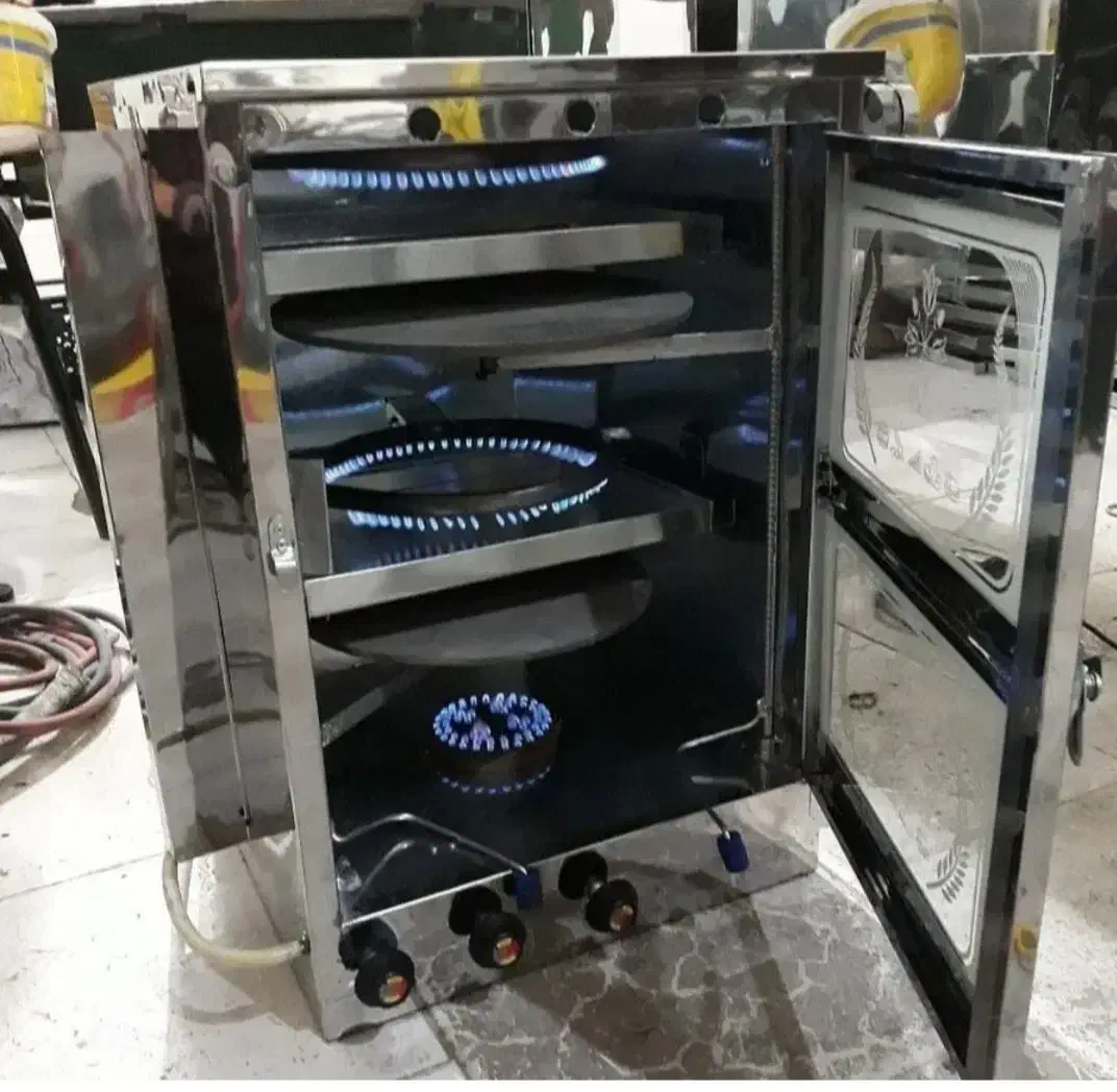 فر گازی استیل|اجاق گاز و لوازم برقی پختوپز|رشت, چمارسرا|دیوار