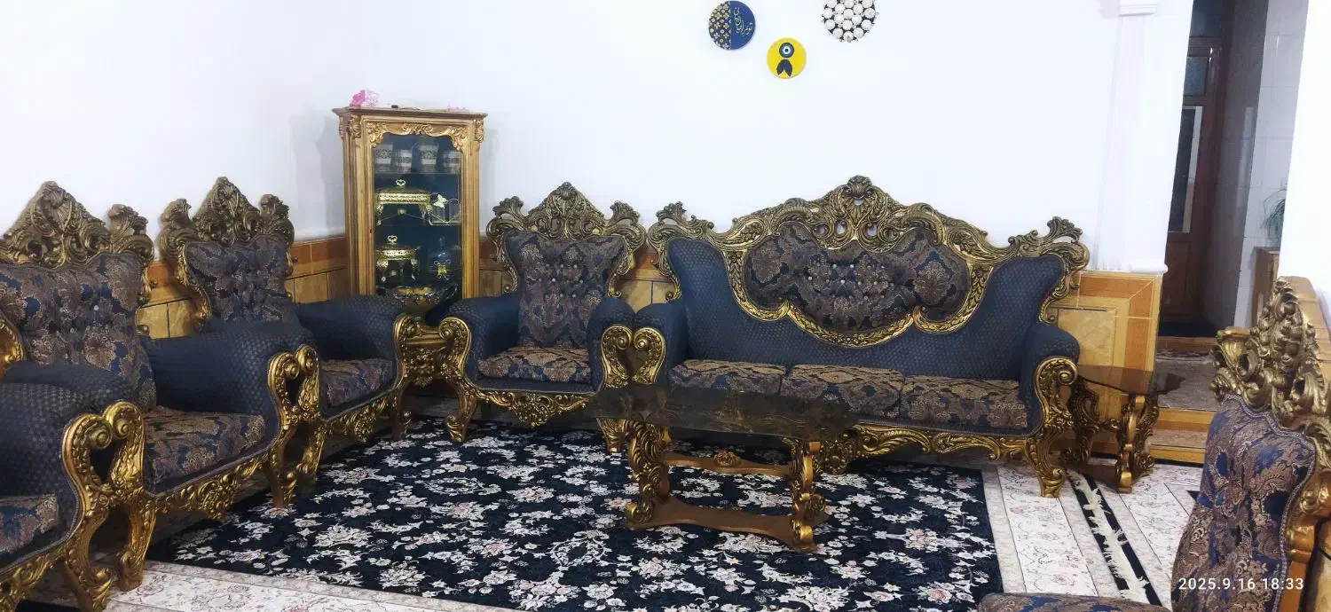 فروش مبل سلطنتی واعیانی|مبلمان خانگی و میز عسلی|یاسوج, |دیوار