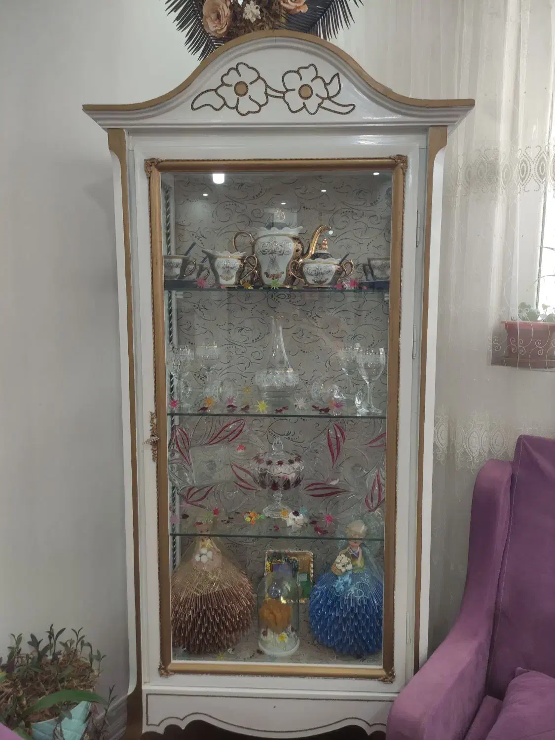 گنجه|بوفه، ویترین، کنسول|اسفراین, |دیوار