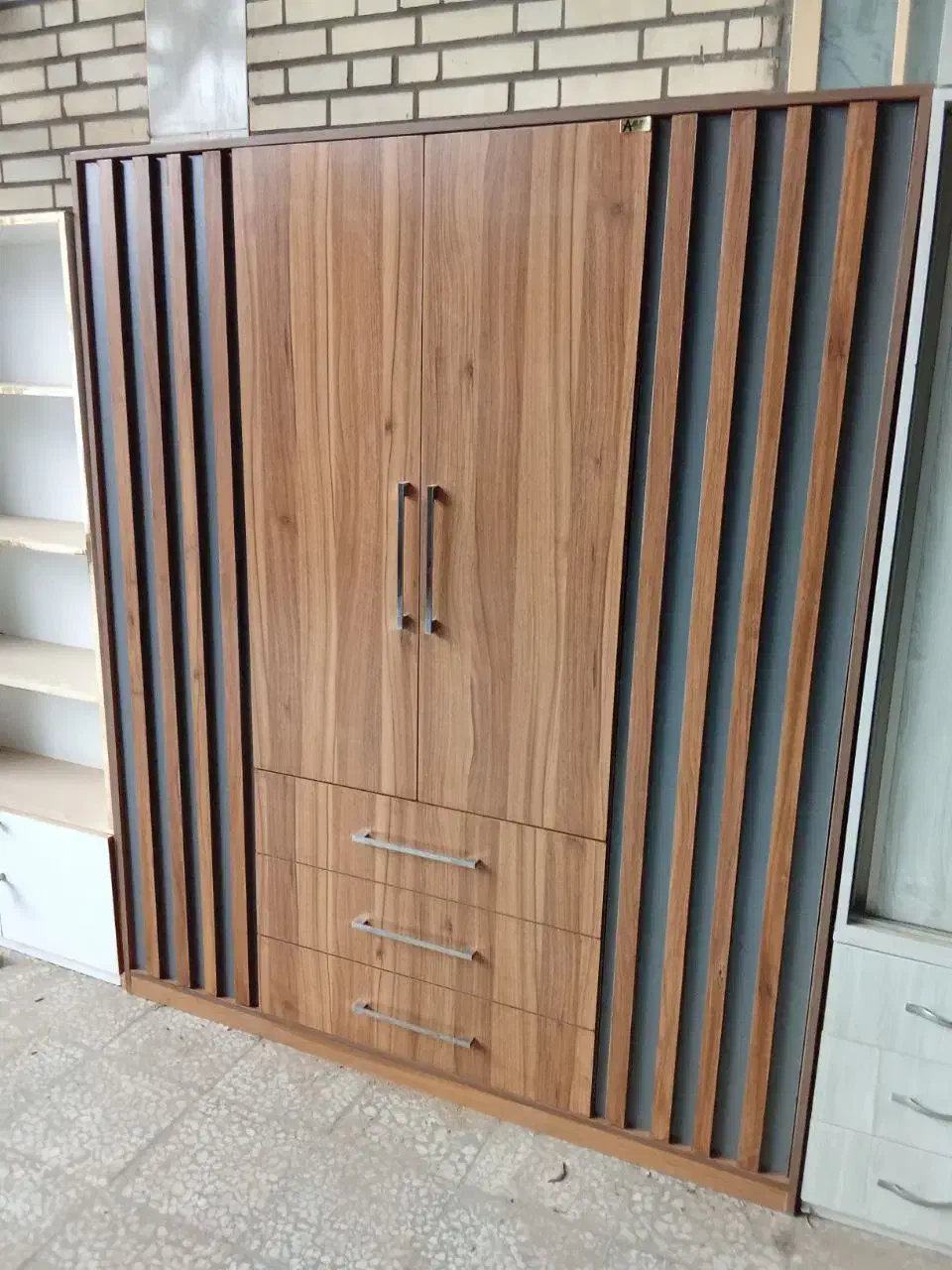 کابینت و کمد دیواری وکلیه مصنوعات چوبی|کتابخانه، شلف، قفسه‌های دیواری|کاشان, دشت لتحر|دیوار