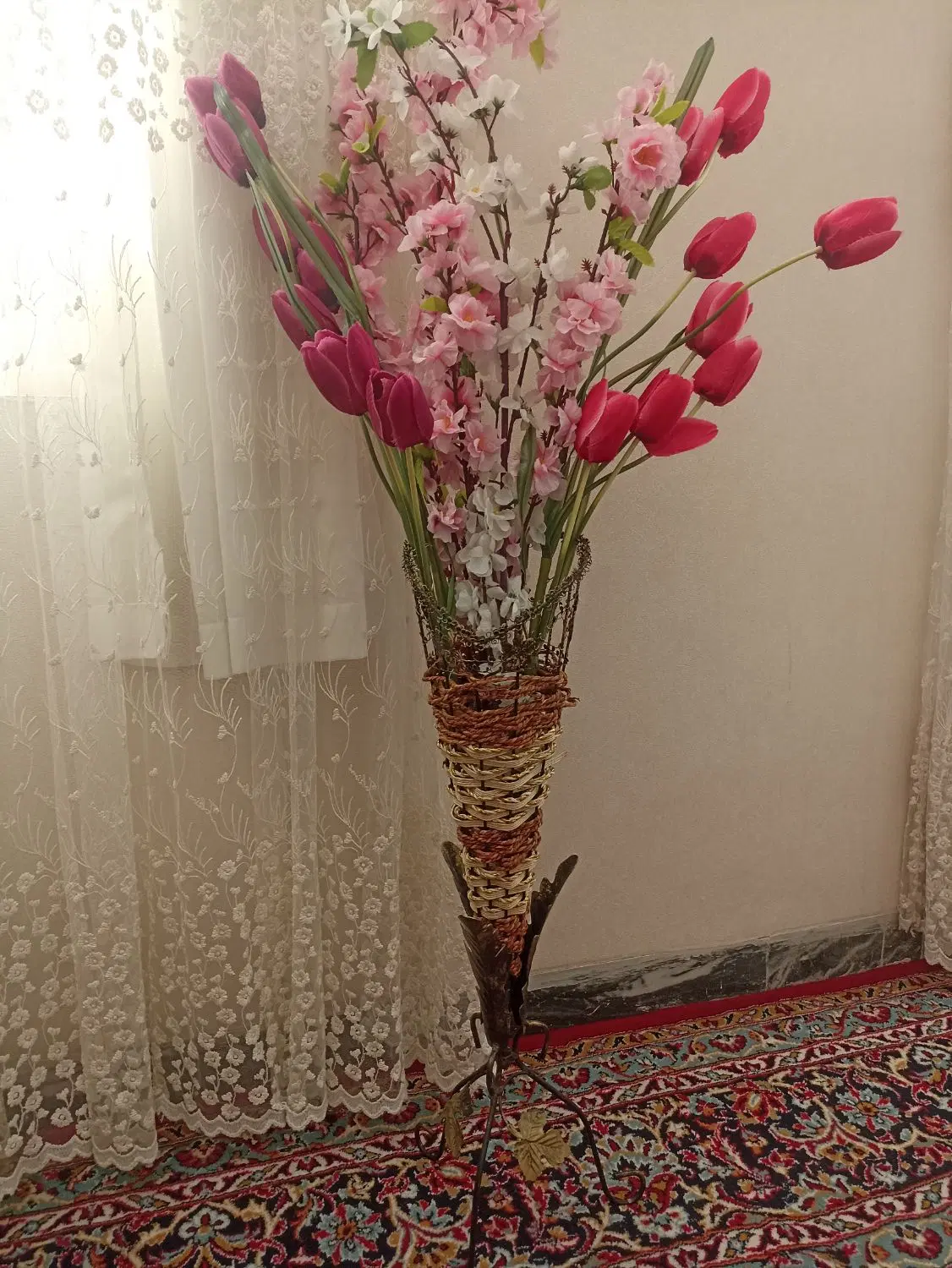 گل وگلدان|گل مصنوعی|همدان, |دیوار