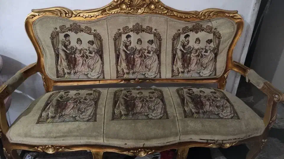 مبل ۸نفره سلطنتی|مبلمان خانگی و میز عسلی|قدس, شهر‌قدس|دیوار