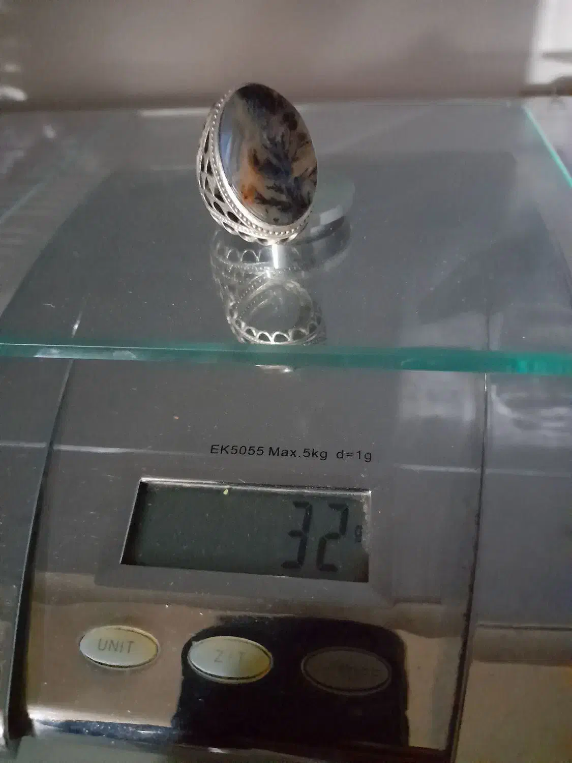 انگشتر شجر اصل درشت|جواهرات|قم, شهرک سازمان آب|دیوار