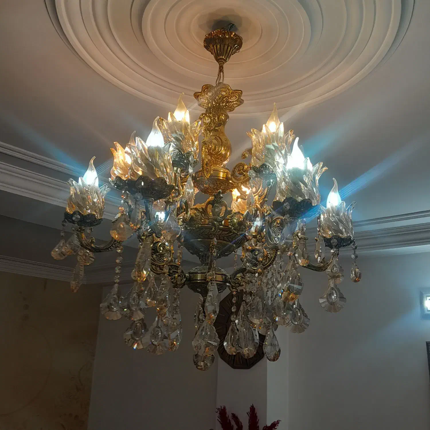 لوستر|لوستر و چراغ آویز|دامغان, |دیوار